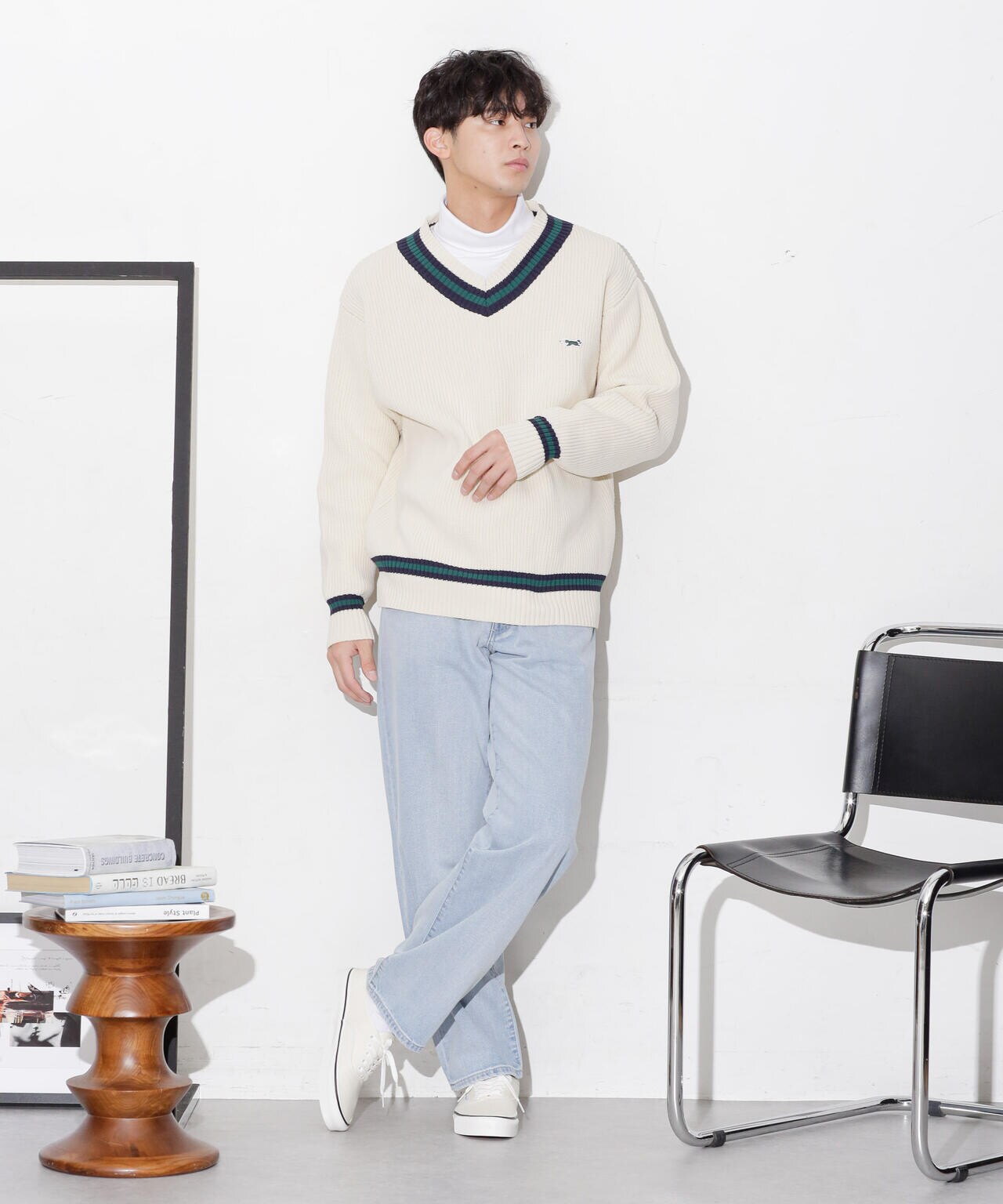 WEB限定/デニムルーズフィットパンツ 6724227208