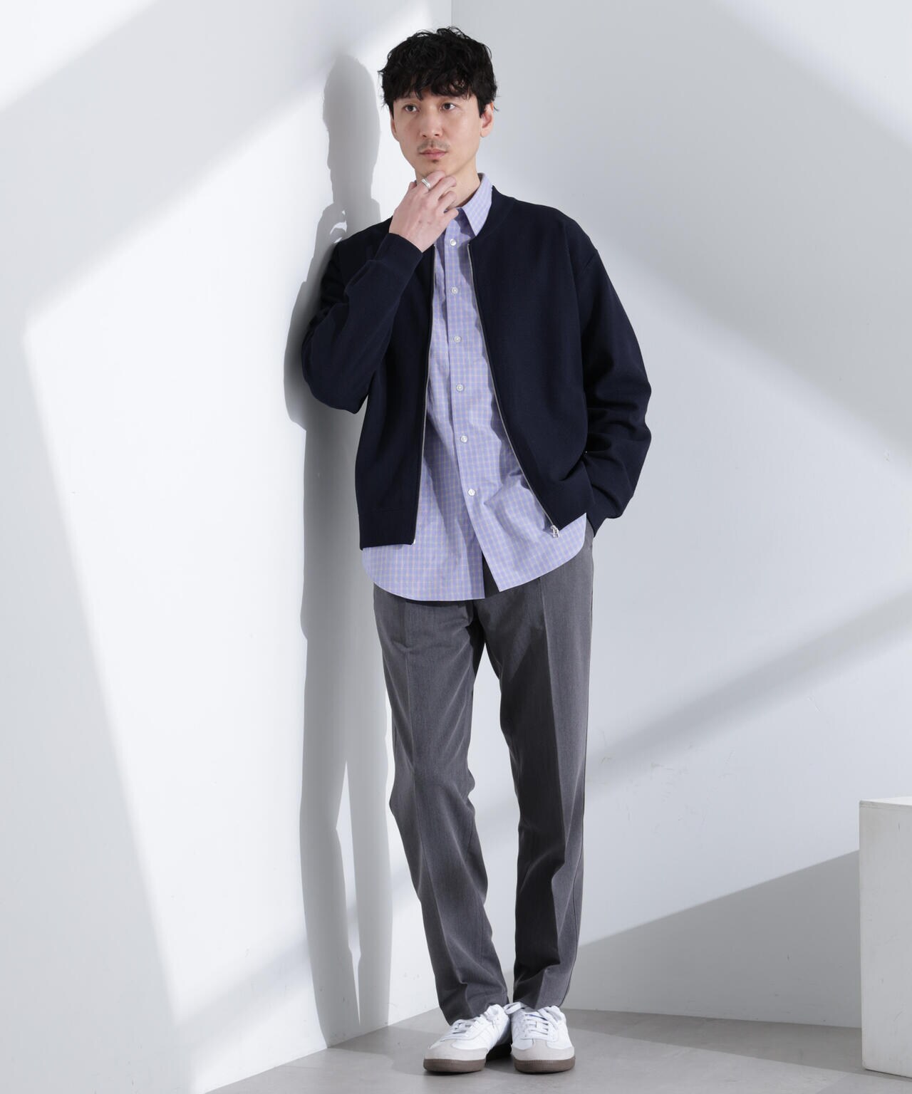 エアニットジップブルゾン 6725112209