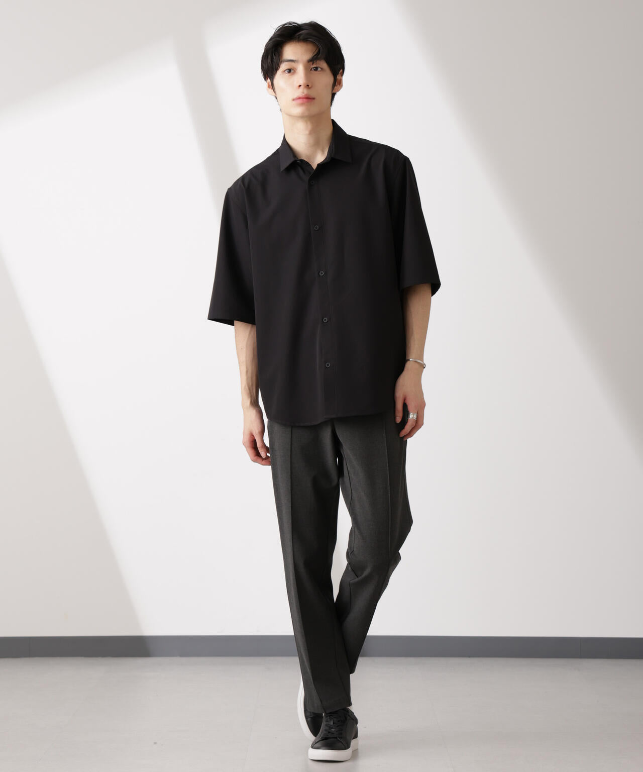 ライトウェイトストレッチ シャツ半袖 6725121206