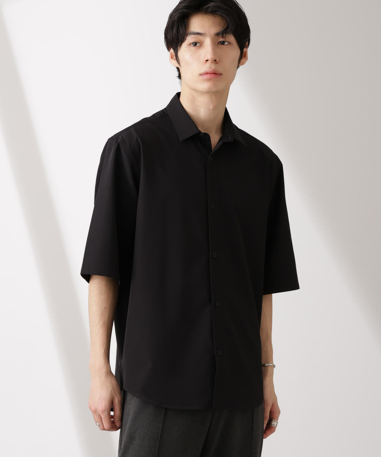 ライトウェイトストレッチ シャツ半袖 6725121206