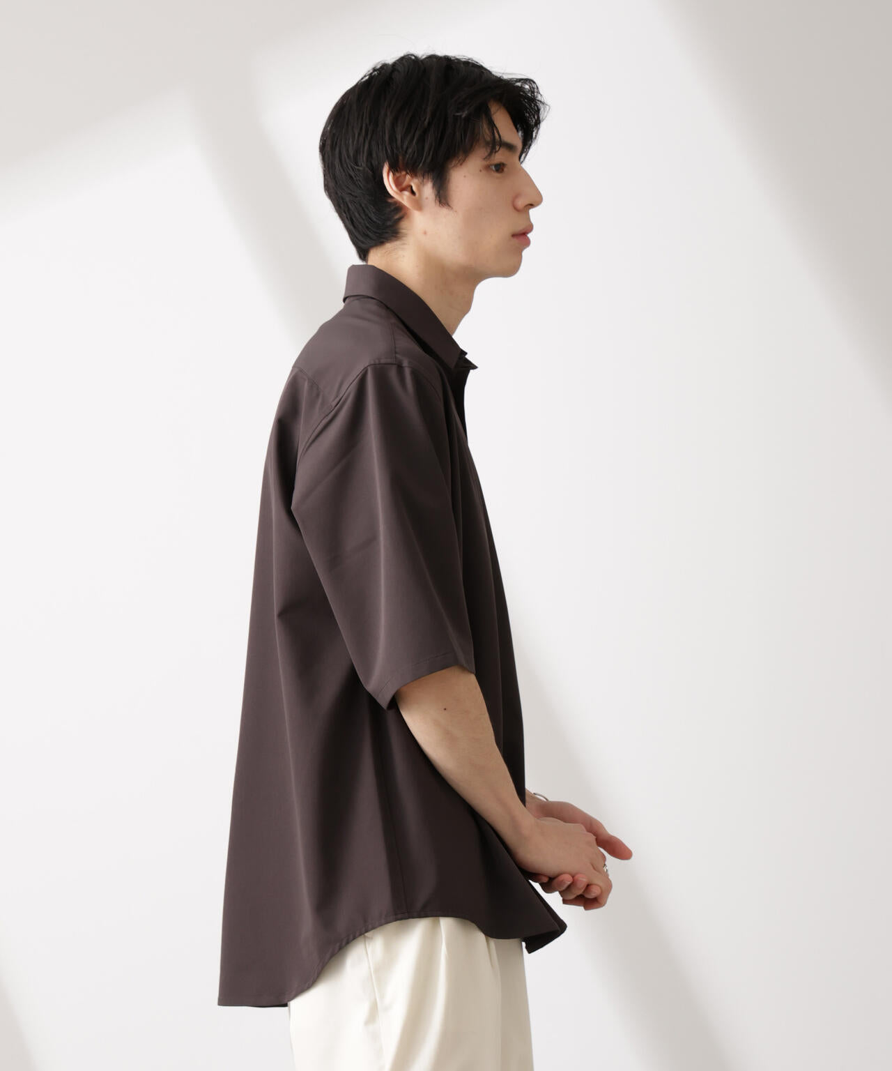 ライトウェイトストレッチ シャツ半袖 6725121206