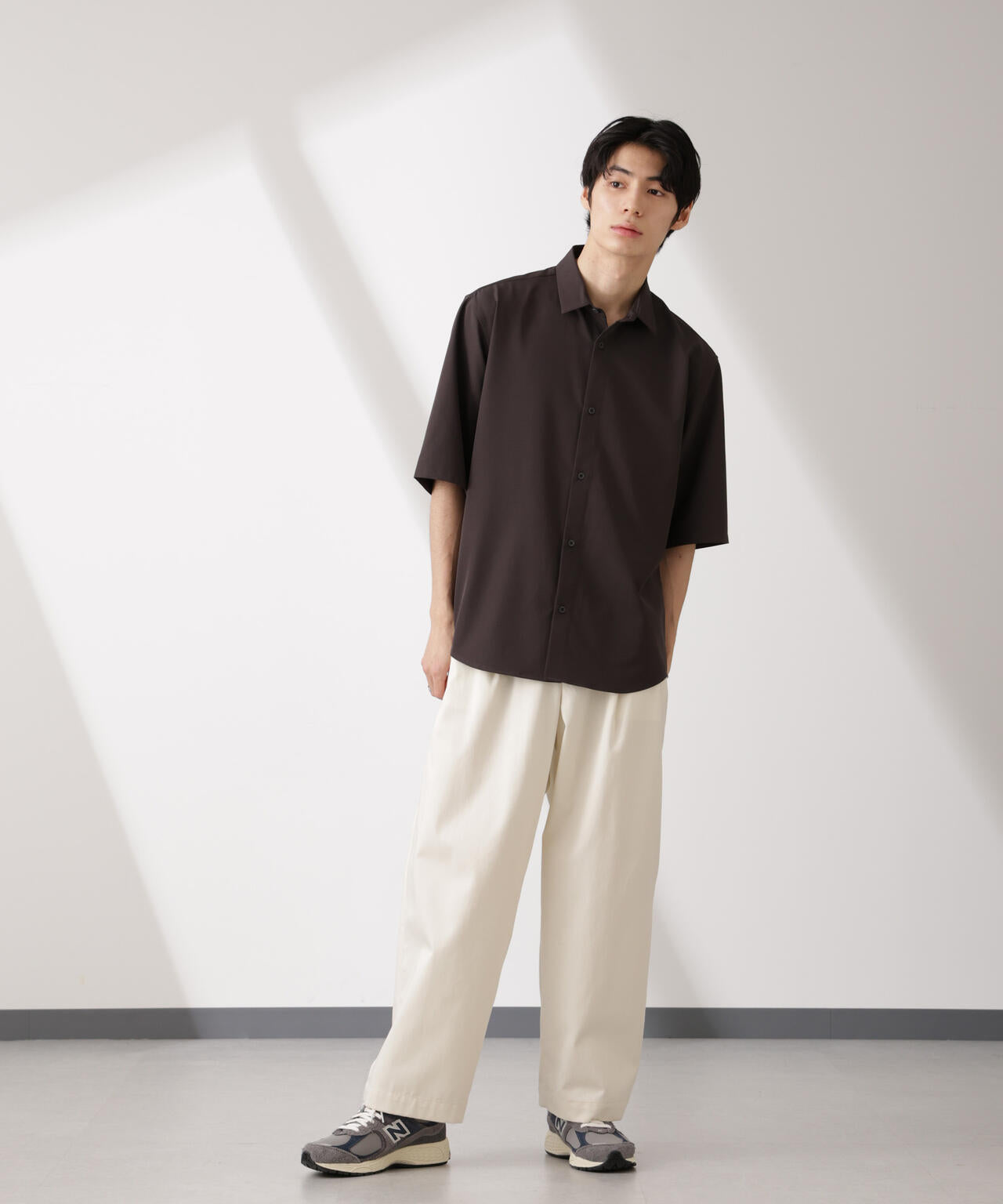 ライトウェイトストレッチ シャツ半袖 6725121206