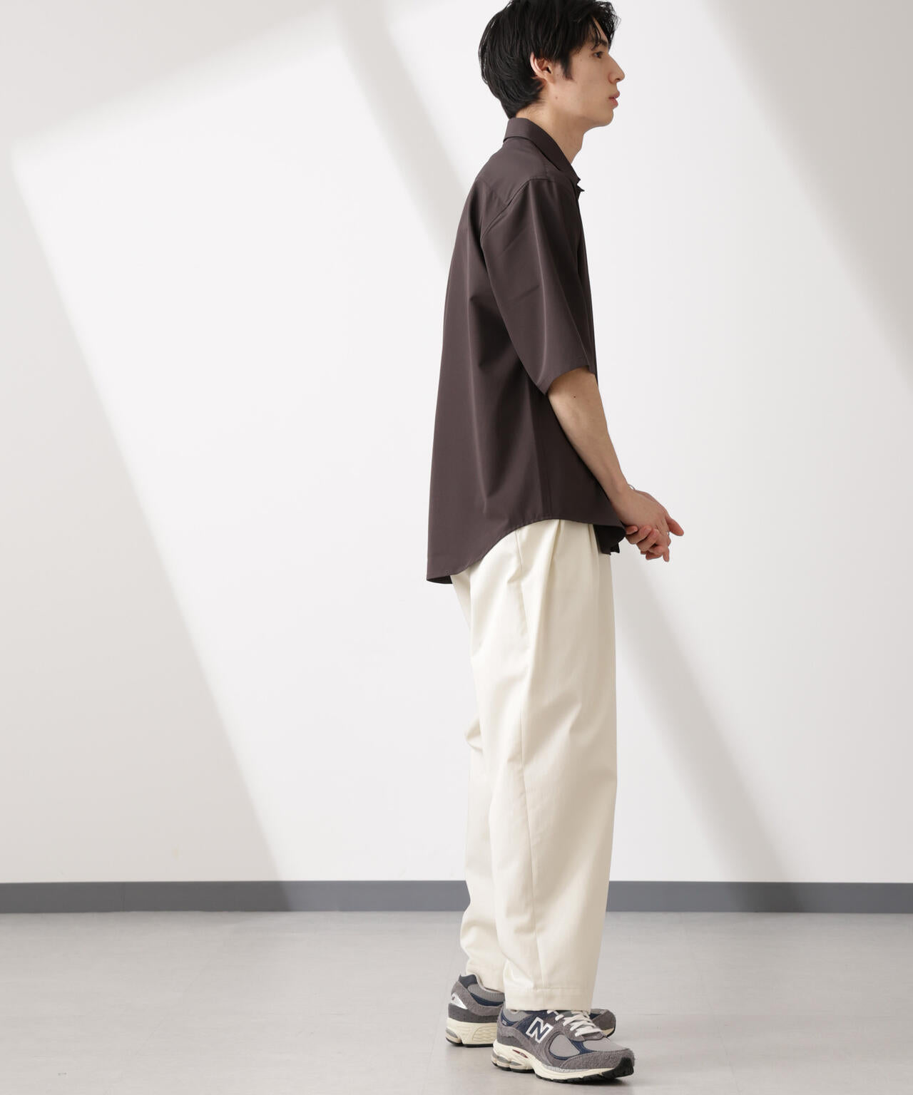 ライトウェイトストレッチ シャツ半袖 6725121206