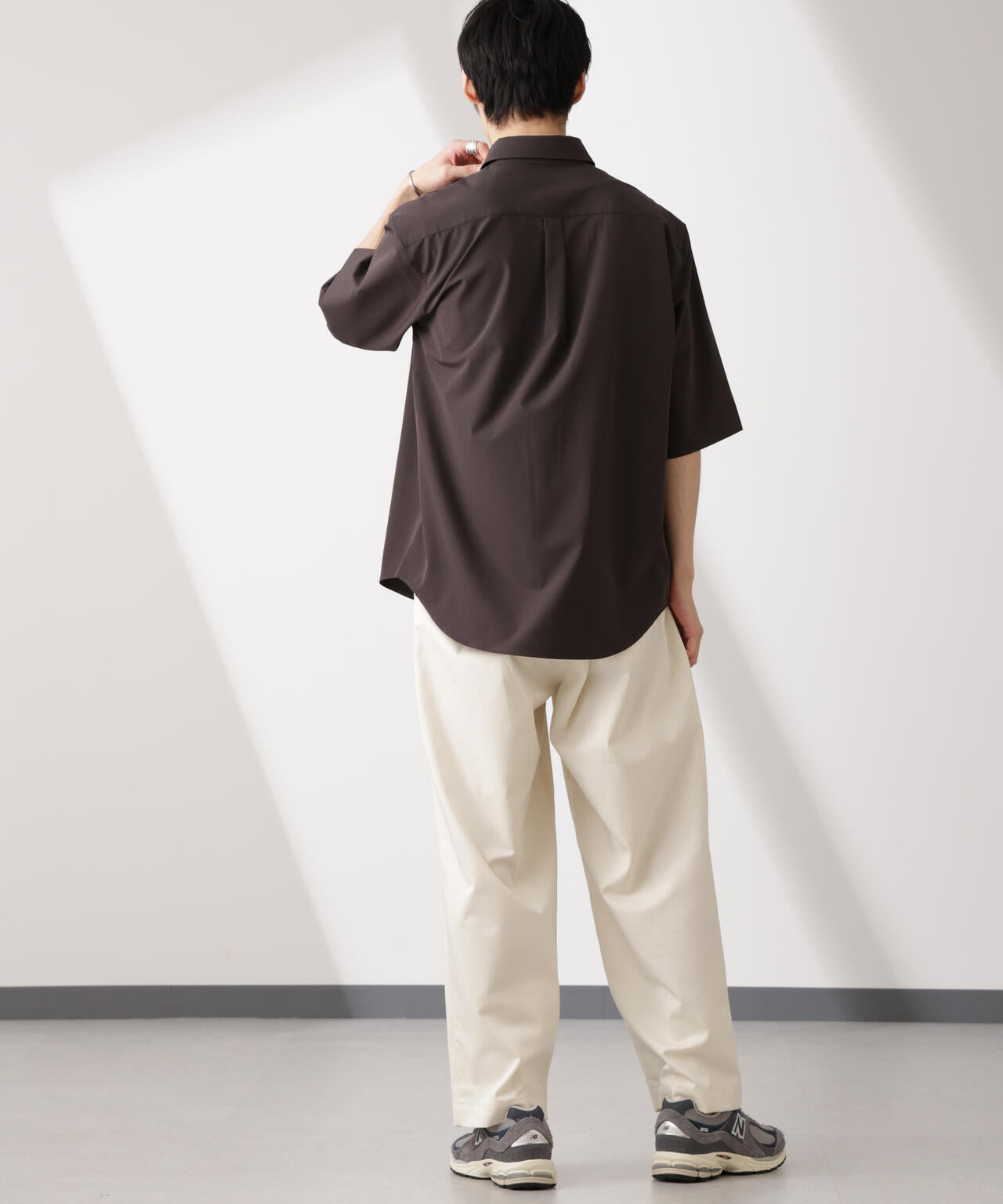 ライトウェイトストレッチ シャツ半袖 6725121206