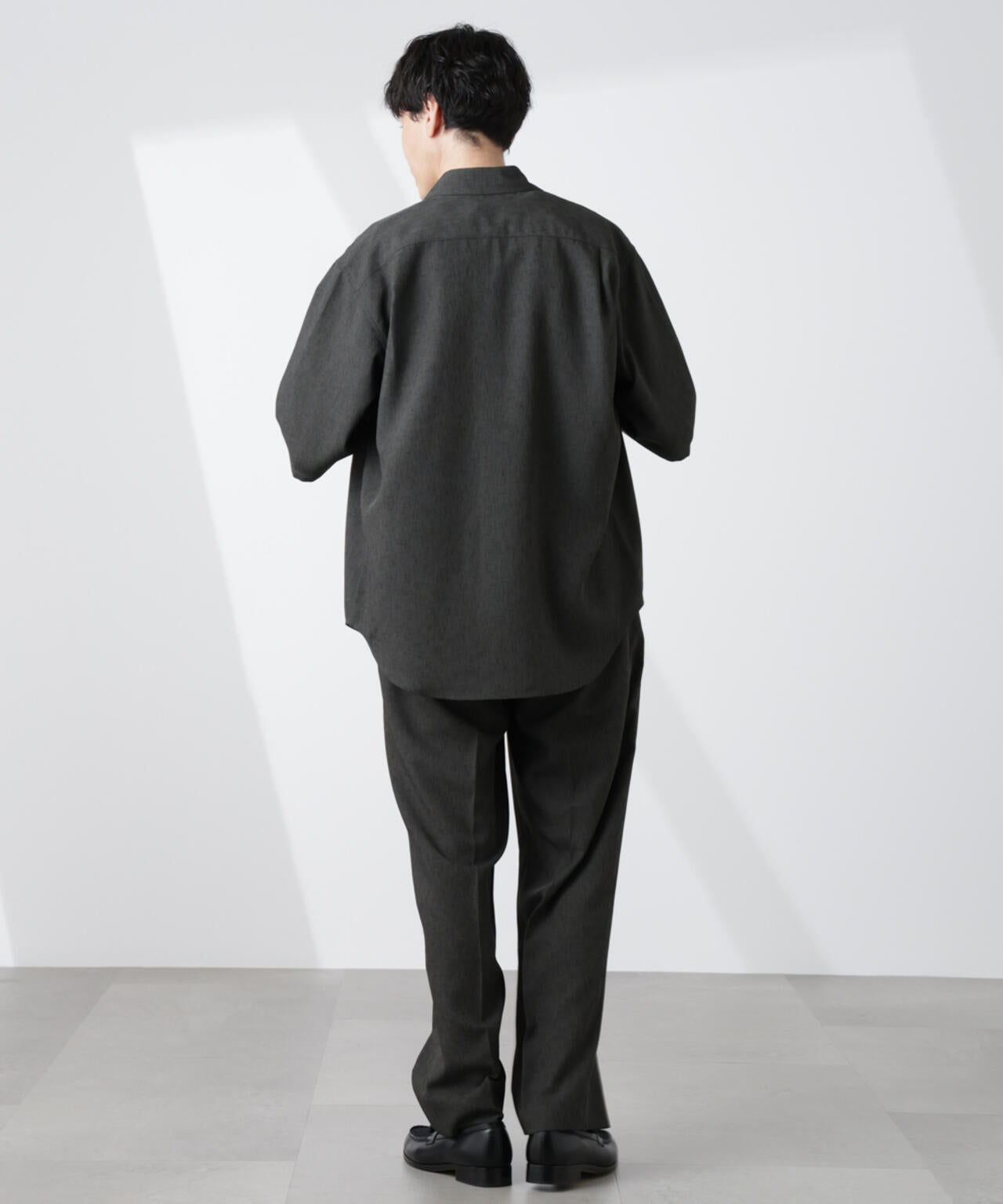 テックリネンシャツ 半袖 6725121219