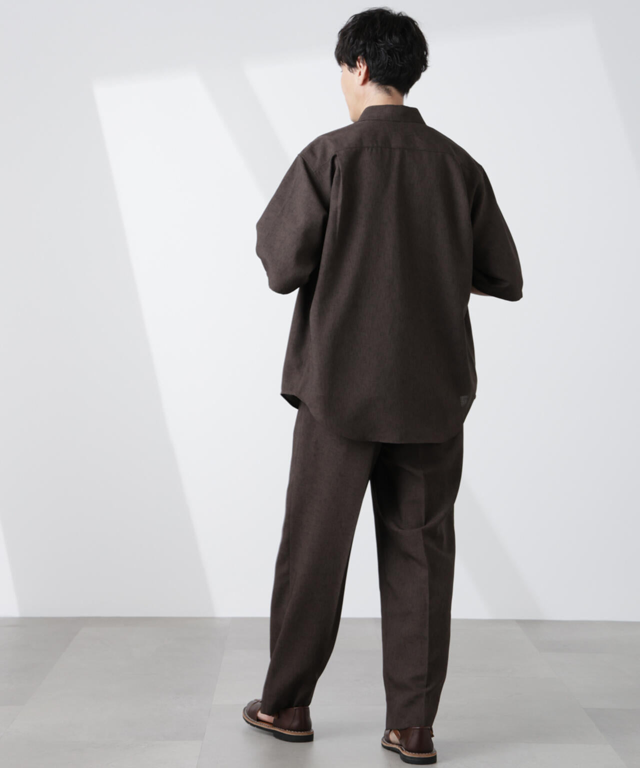 テックリネンシャツ 半袖 6725121219