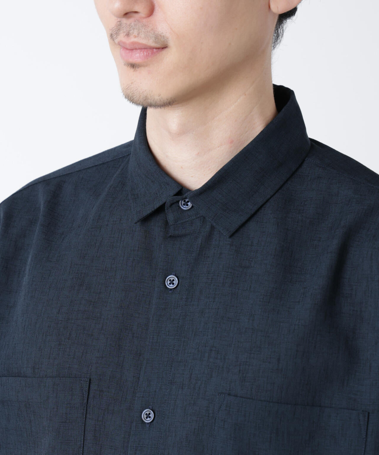 テックリネンシャツ 半袖 6725121219