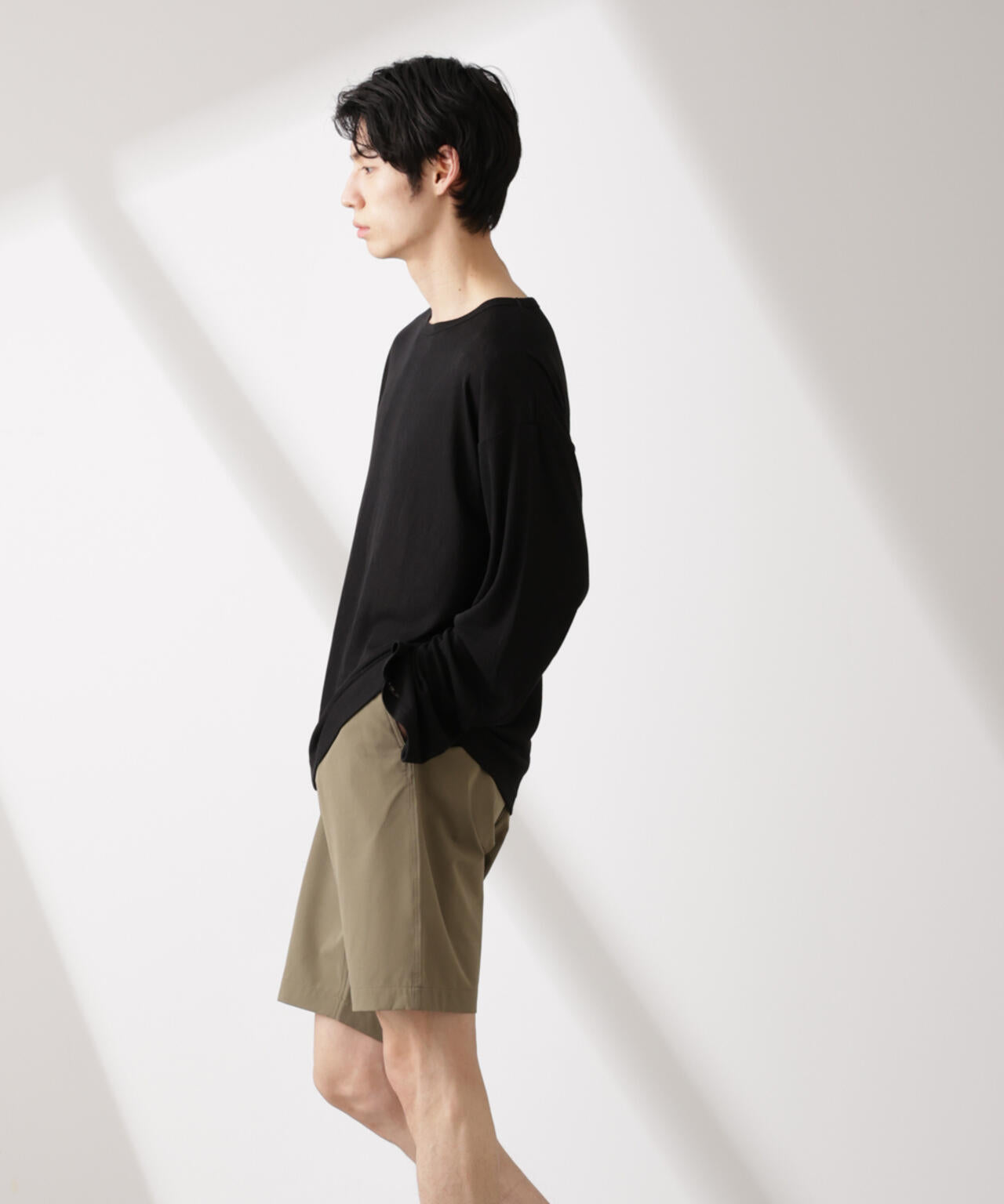 WEB限定/セミシアークルーネックプルオーバー 長袖 6725123210