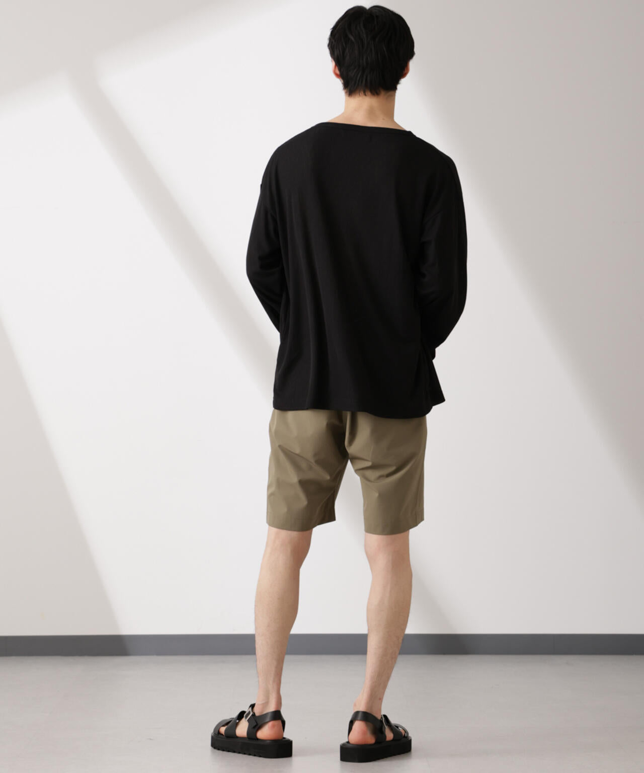 WEB限定/セミシアークルーネックプルオーバー 長袖 6725123210