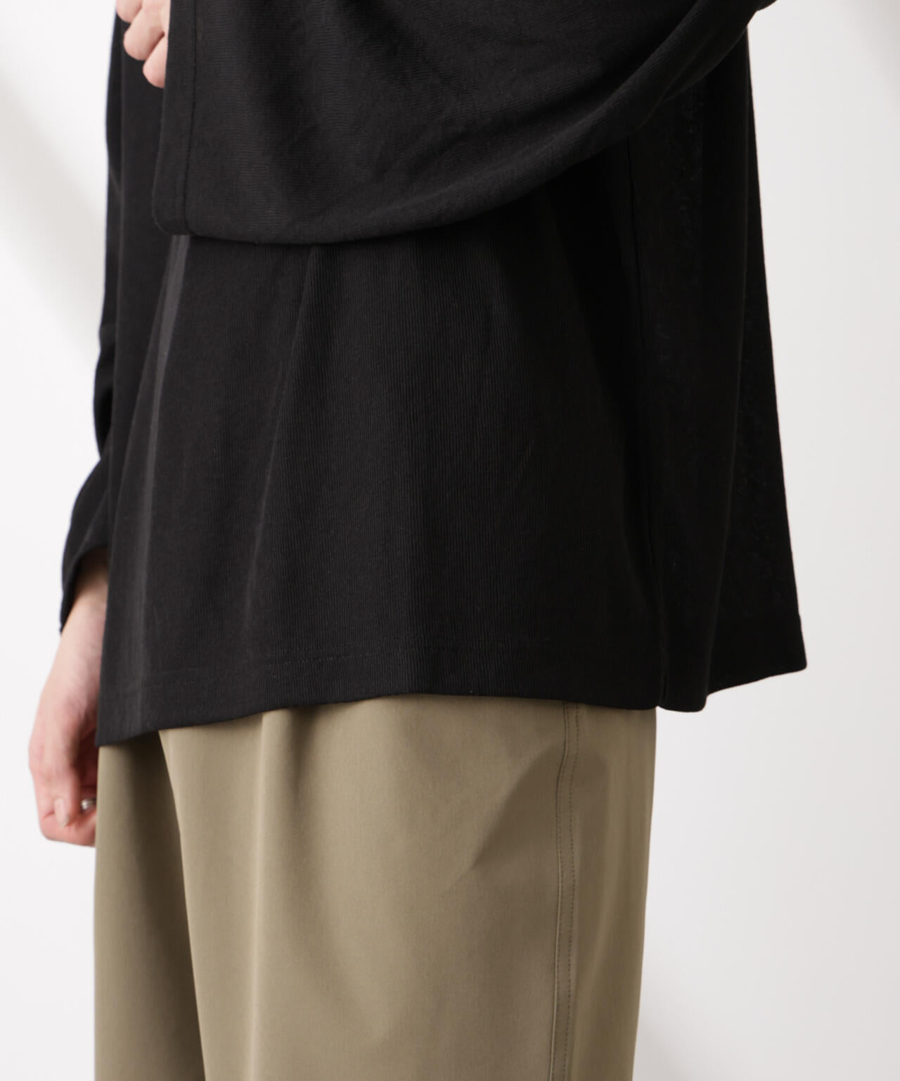 WEB限定/セミシアークルーネックプルオーバー 長袖 6725123210