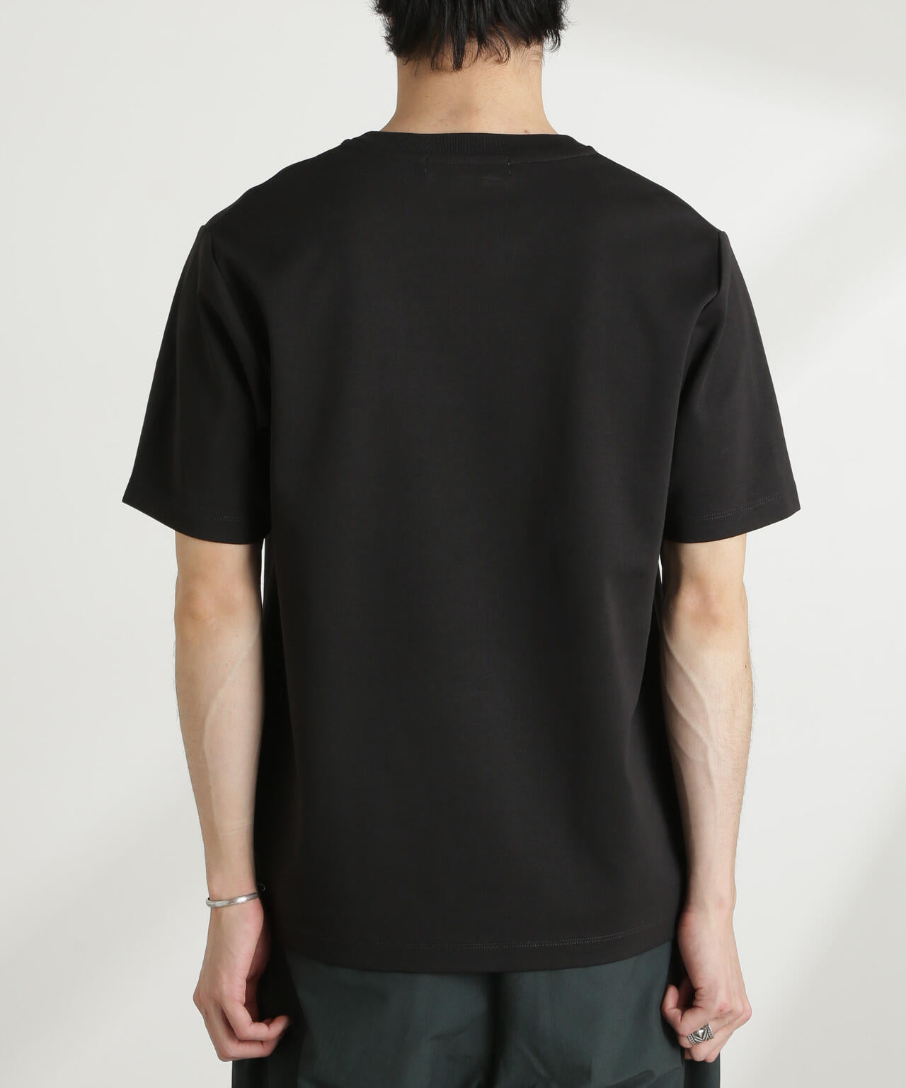 ダブルスムースクルーネックTシャツ 半袖 6725124211