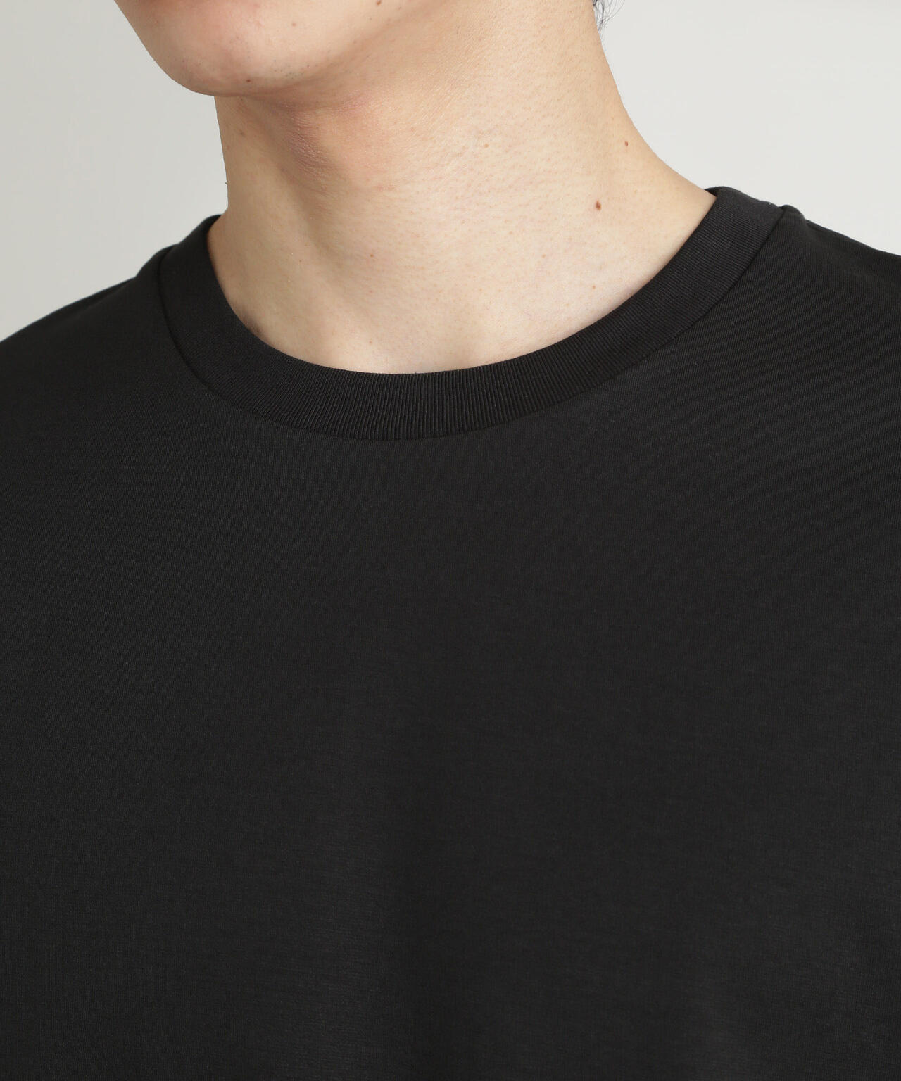 ダブルスムースクルーネックTシャツ 半袖 6725124211