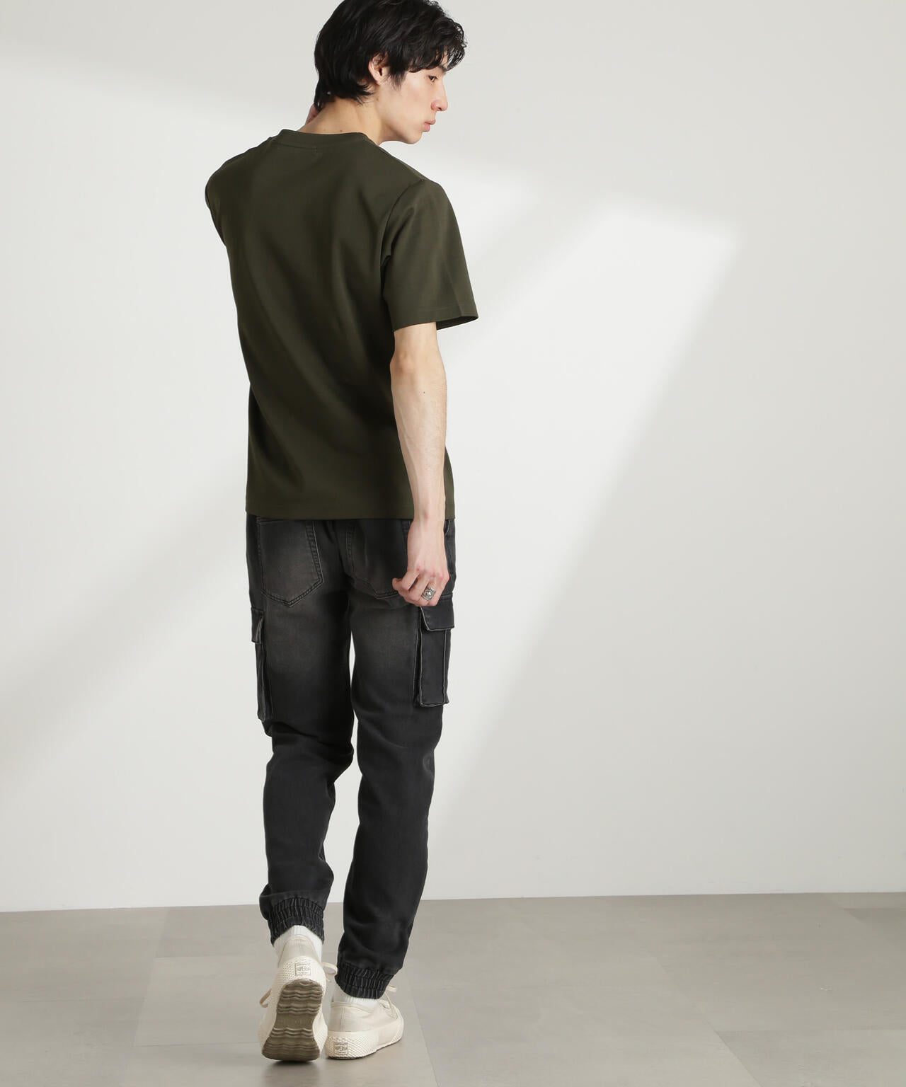 ダブルスムースクルーネックTシャツ 半袖 6725124211