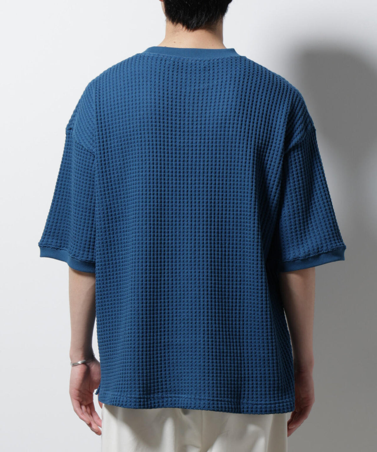 オニワッフルビッグTシャツ 五分袖 6725124216