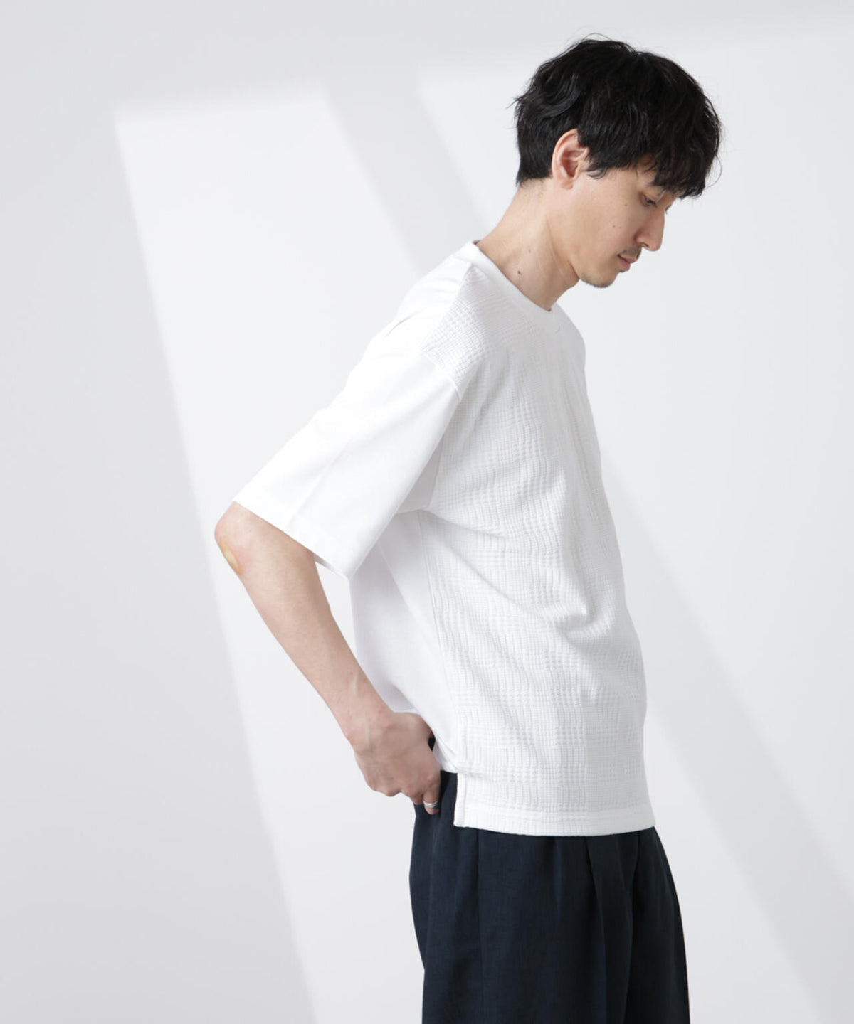 リンクスジャガードコンビTシャツ 6725124228