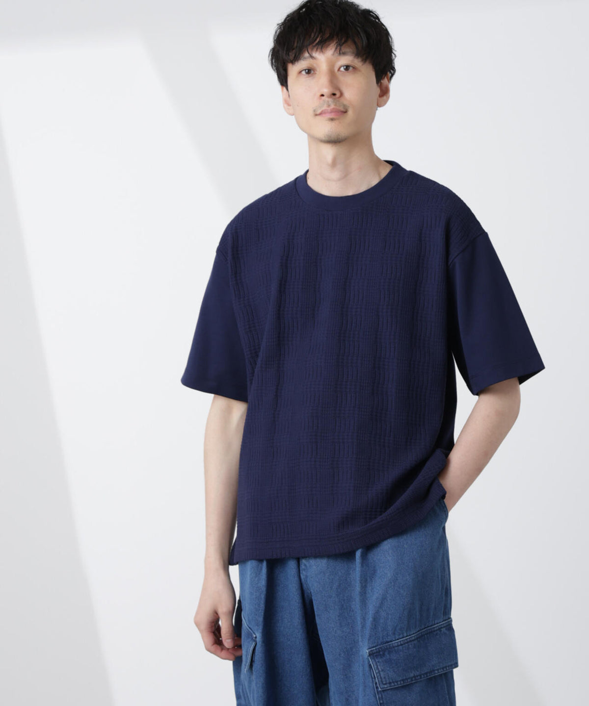 リンクスジャガードコンビTシャツ 6725124228