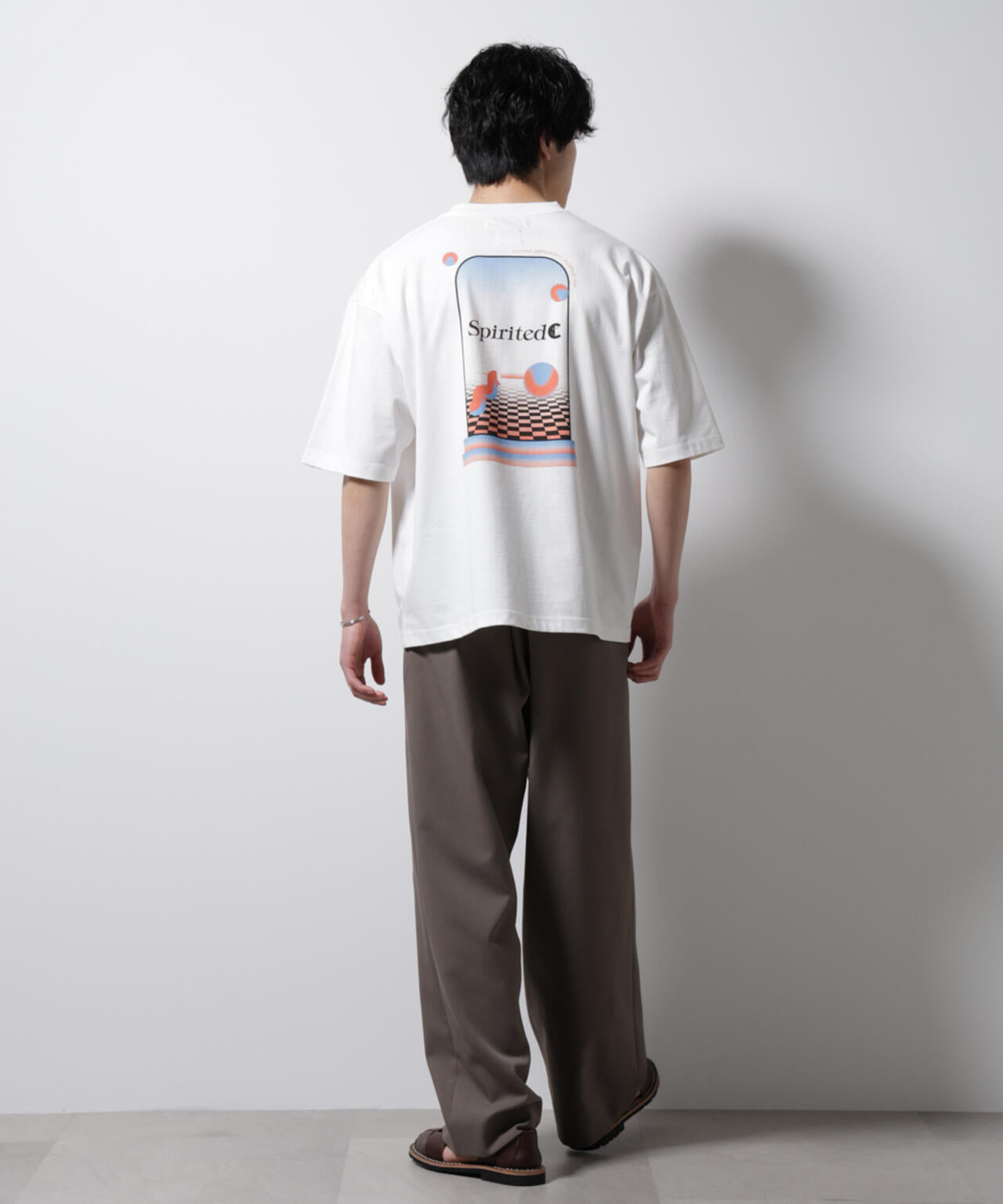 「MOFFISIE」2.0オリジナルプリント Tシャツ 半袖 6725124242