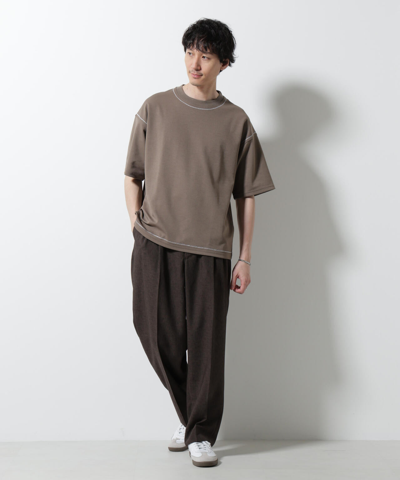 テクニックステッチTシャツ 半袖 6725124250