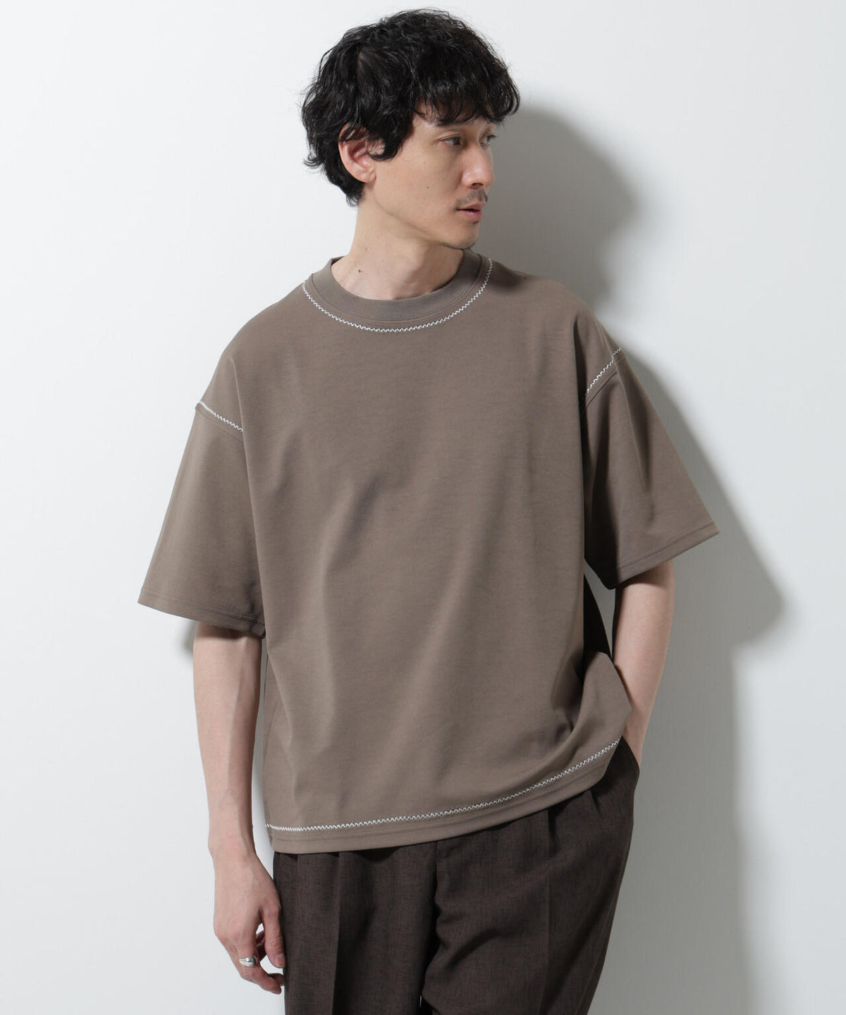 テクニックステッチTシャツ 半袖 6725124250