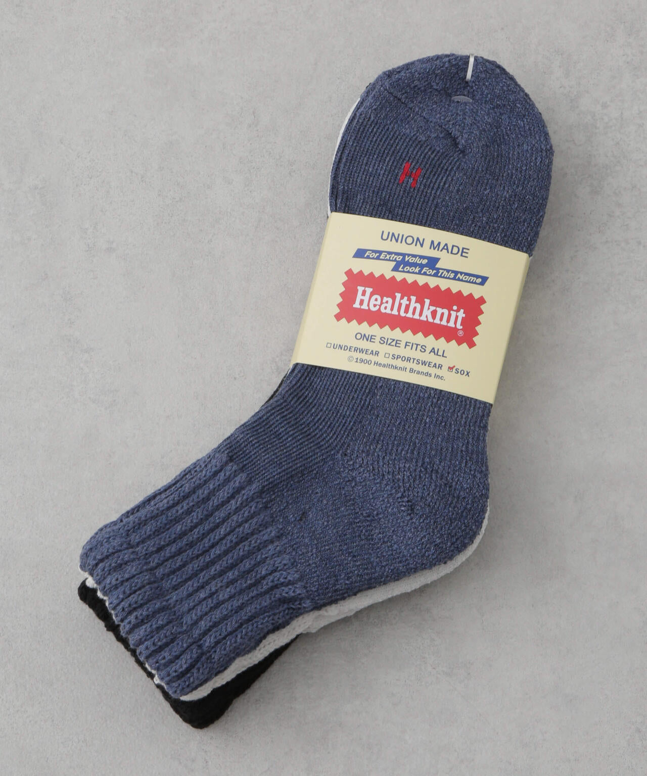 Healthknit/シンカーカラー無地 ソックス アソート3足セット 6725151201