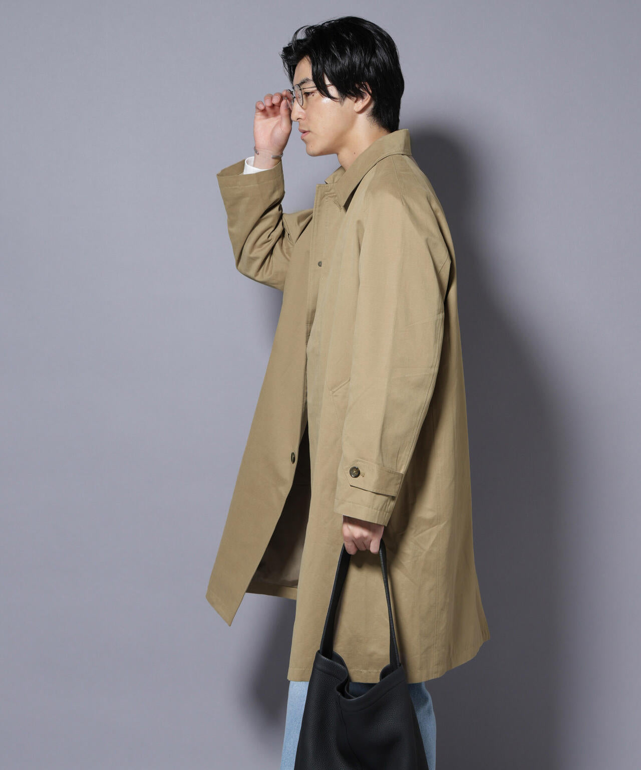 微起毛バルカラーコート 6725211209