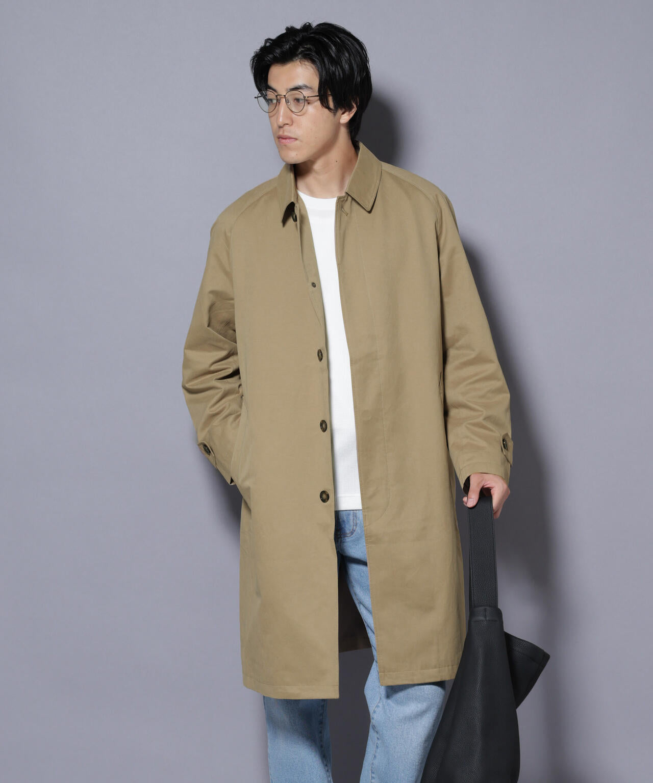 微起毛バルカラーコート 6725211209