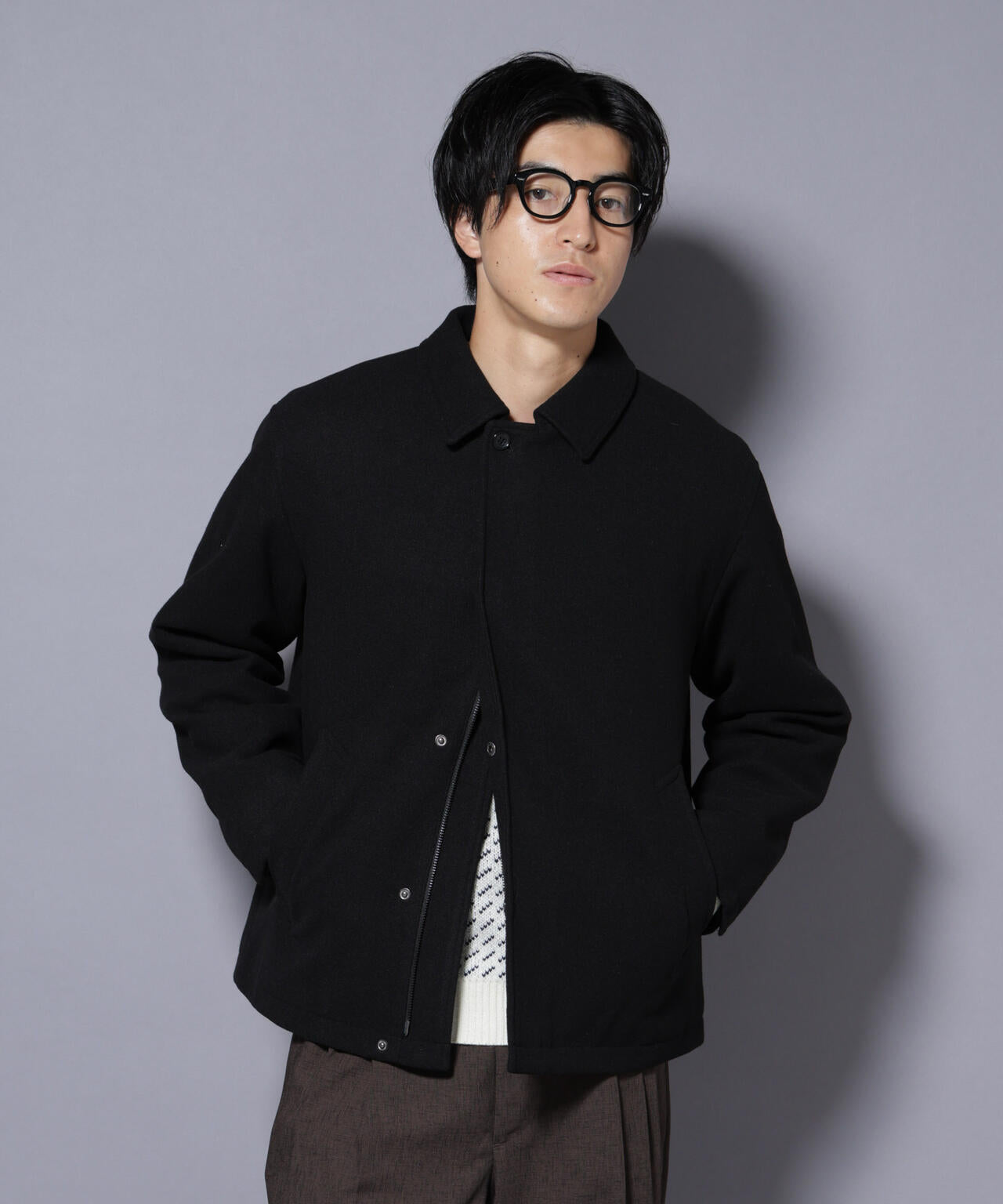 テックメルトンショートブルゾン 6725212202