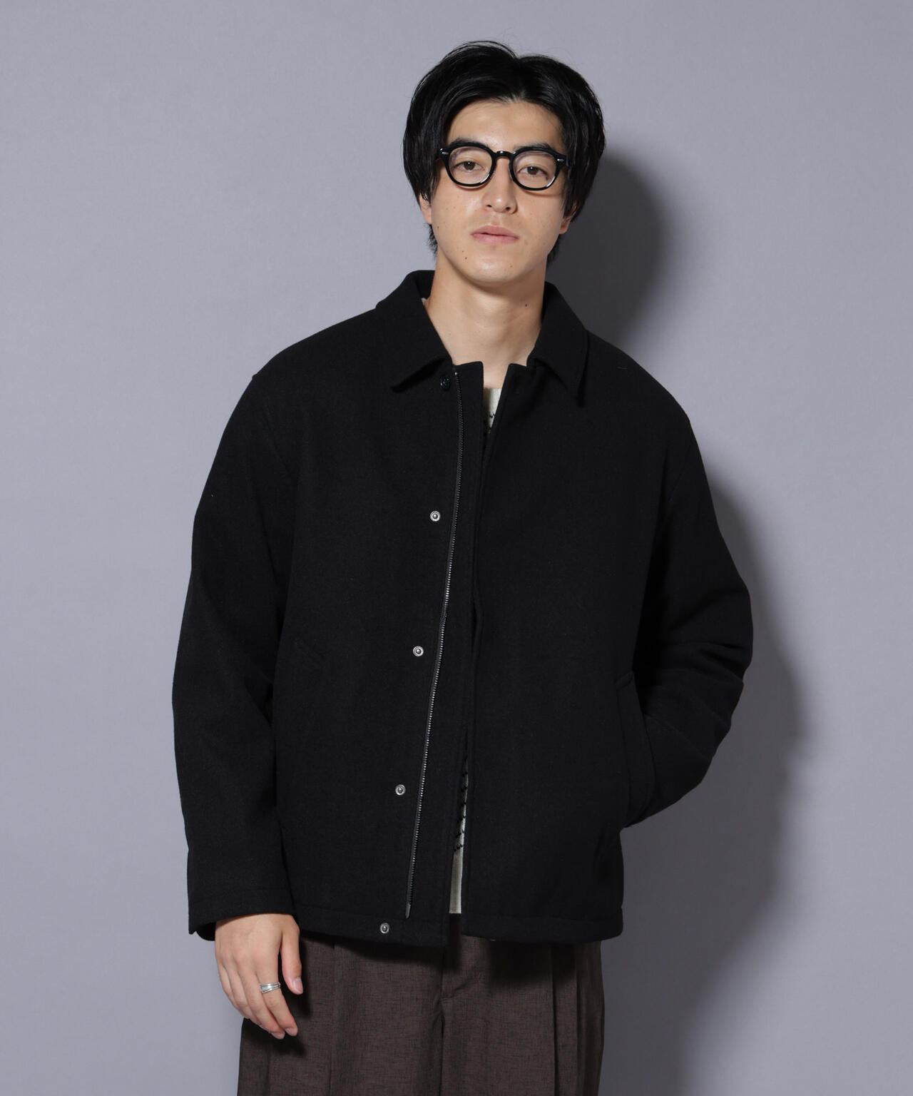 テックメルトンショートブルゾン 6725212202