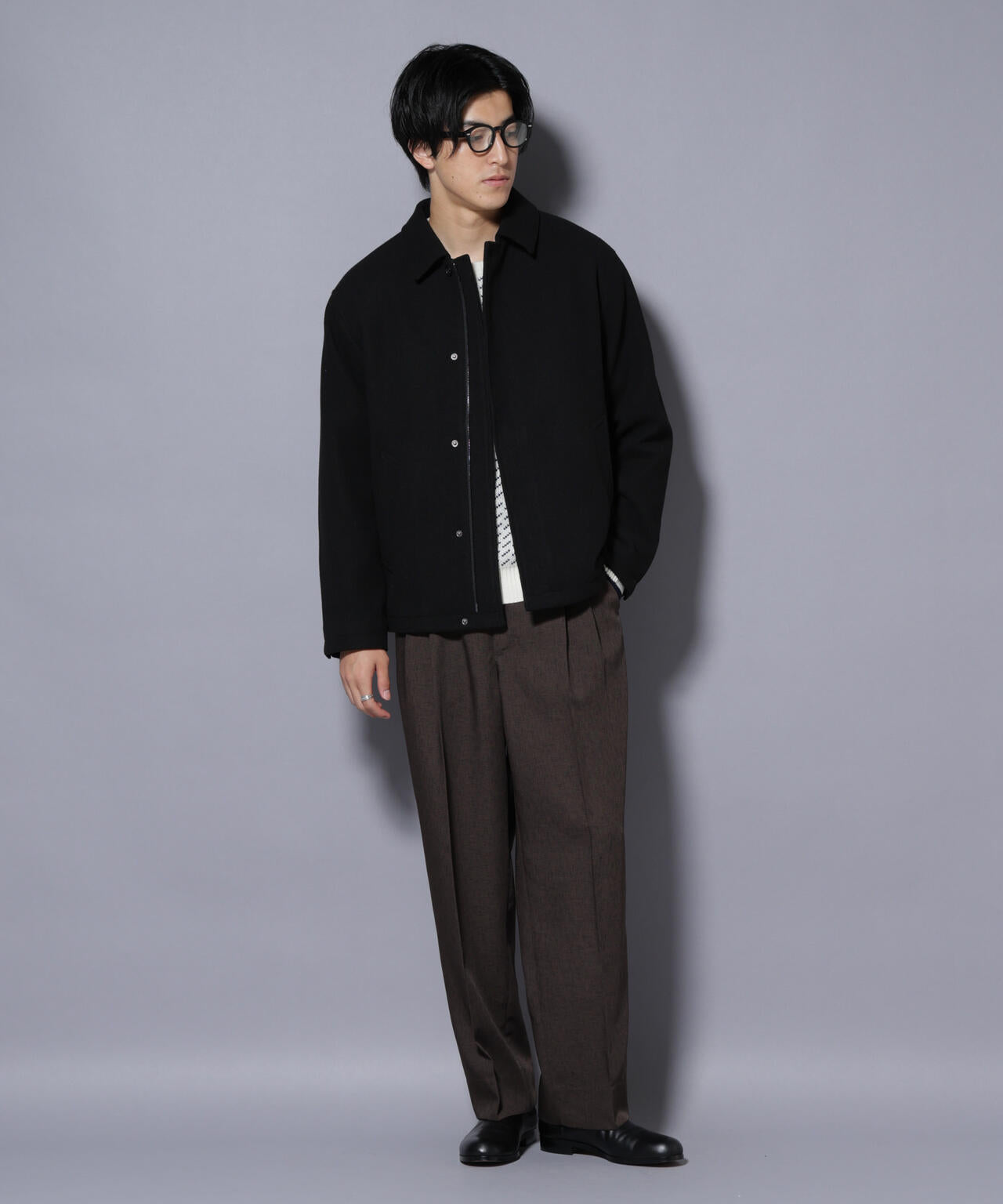 テックメルトンショートブルゾン 6725212202