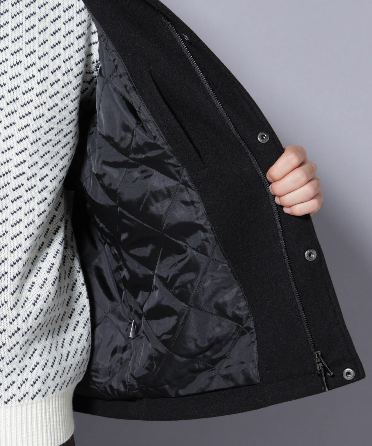 テックメルトンショートブルゾン 6725212202