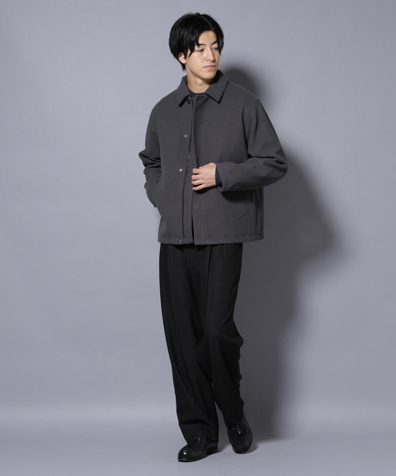 テックメルトンショートブルゾン 6725212202