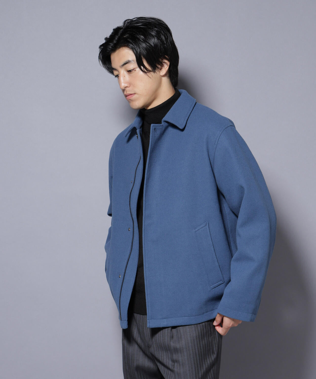 テックメルトンショートブルゾン 6725212202