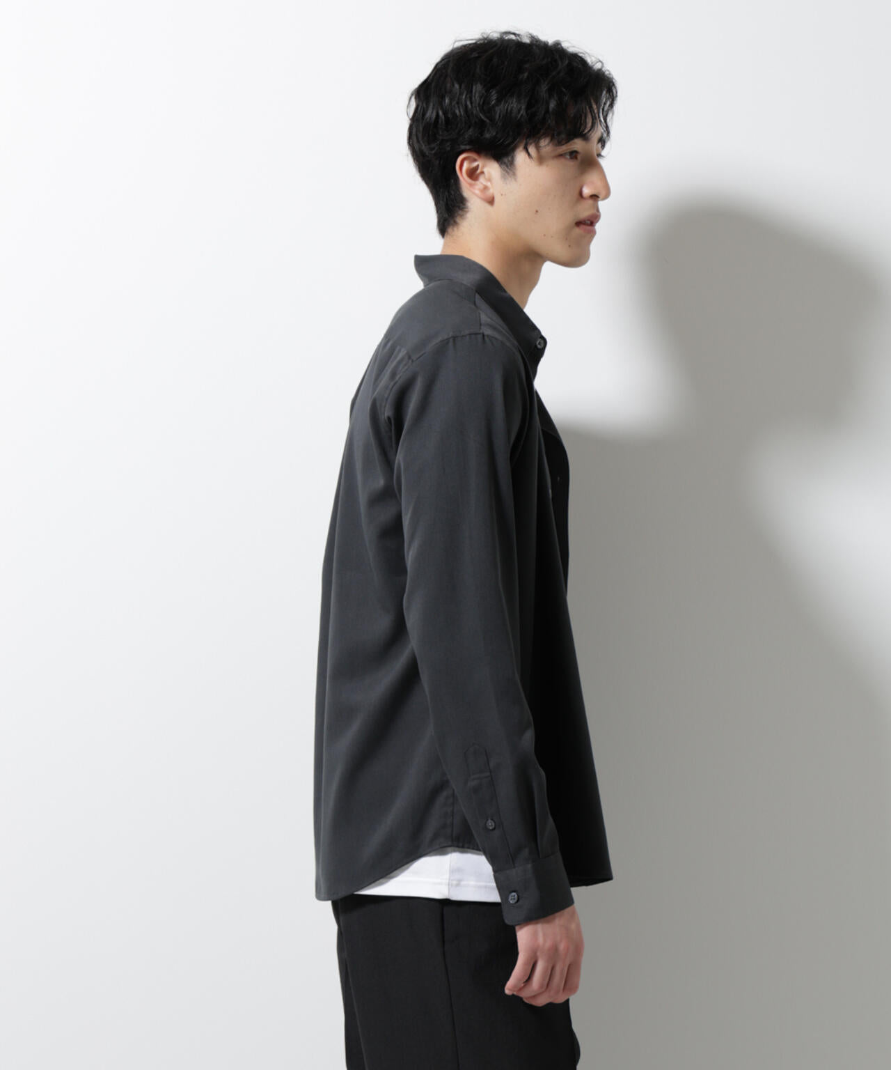 スタンダードレギュラーカラーシャツ/長袖 6725220201