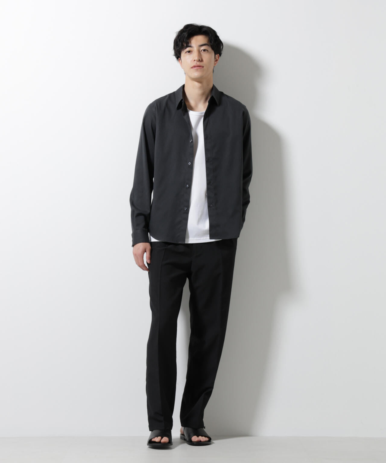 スタンダードレギュラーカラーシャツ/長袖 6725220201