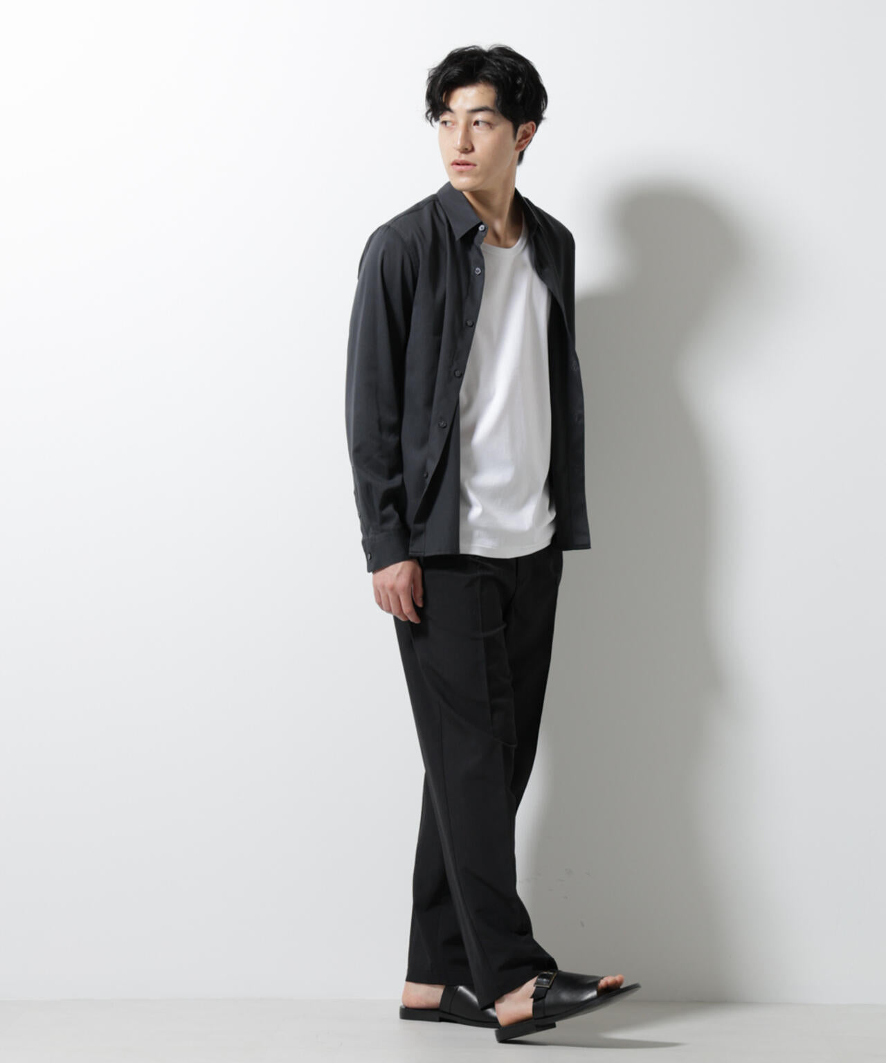 スタンダードレギュラーカラーシャツ/長袖 6725220201