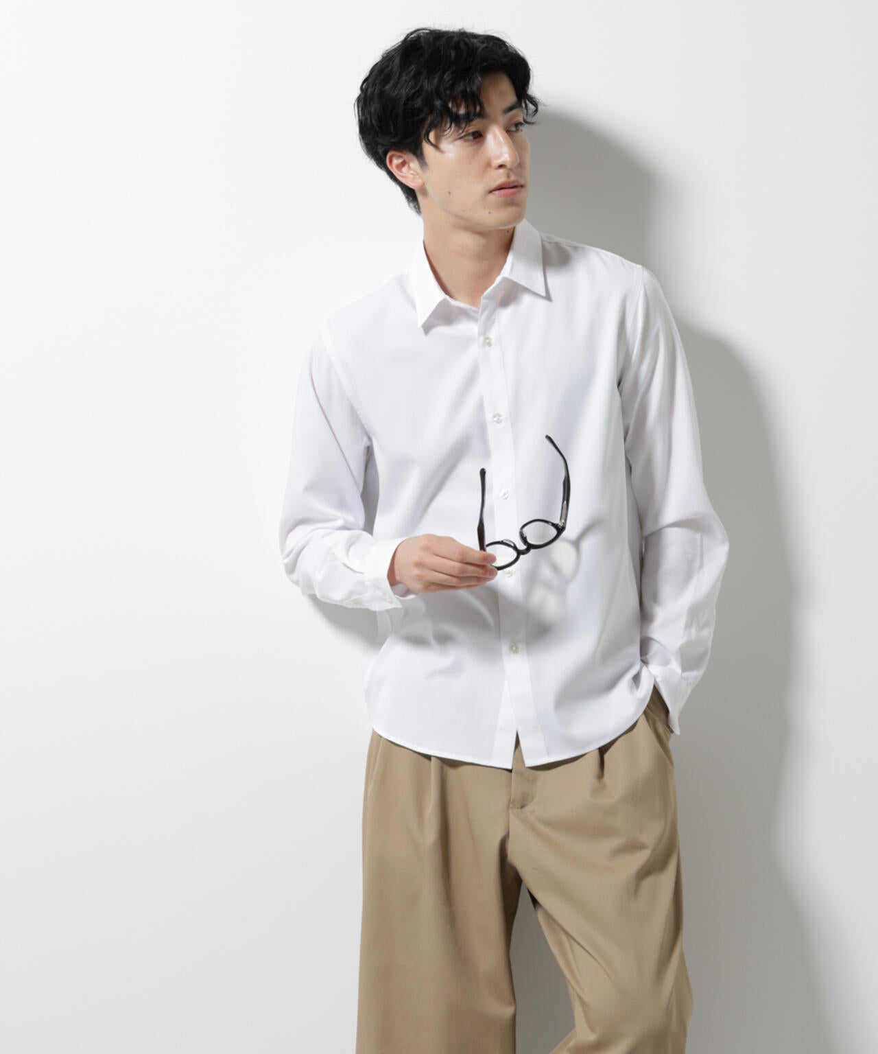 スタンダードレギュラーカラーシャツ/長袖 6725220201