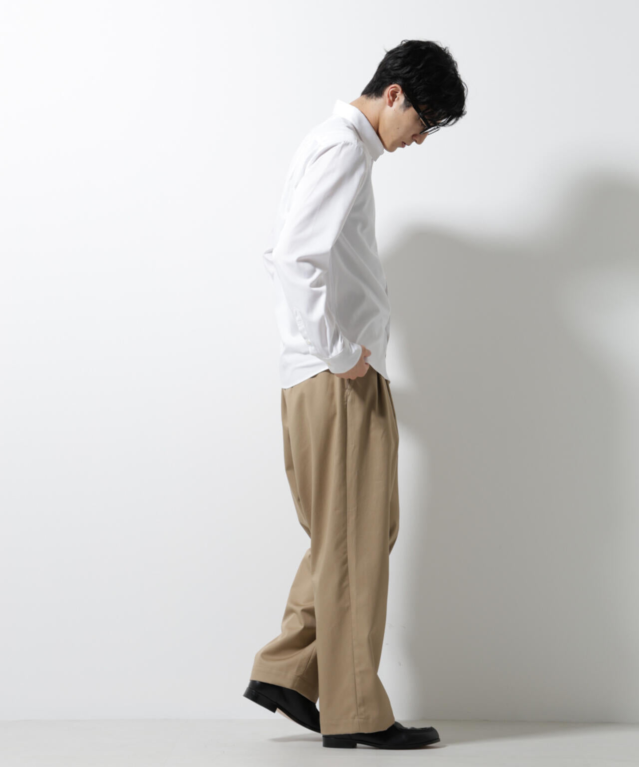 スタンダードレギュラーカラーシャツ/長袖 6725220201