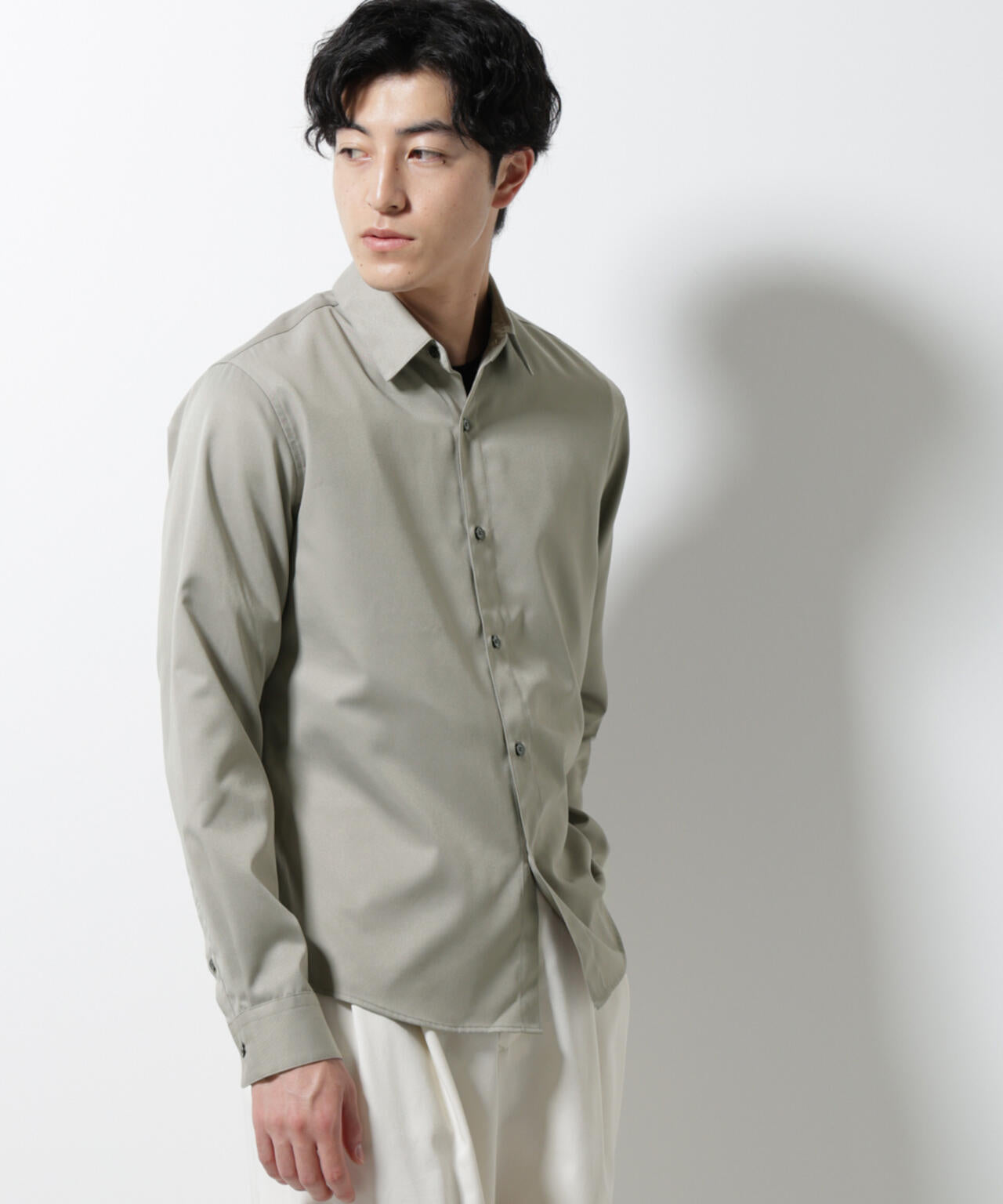 スタンダードレギュラーカラーシャツ/長袖 6725220201