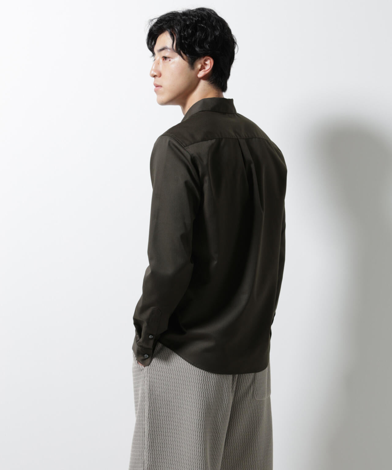 スタンダードレギュラーカラーシャツ/長袖 6725220201