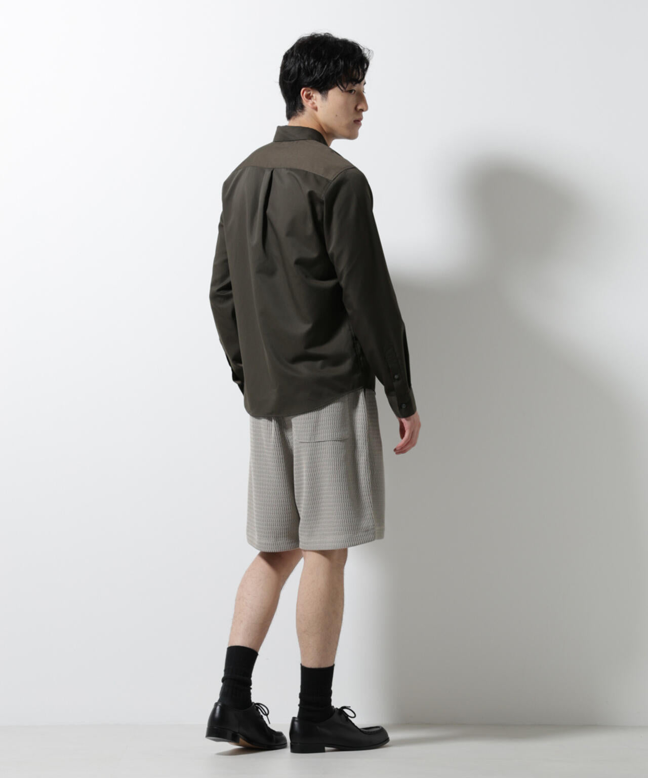 スタンダードレギュラーカラーシャツ/長袖 6725220201