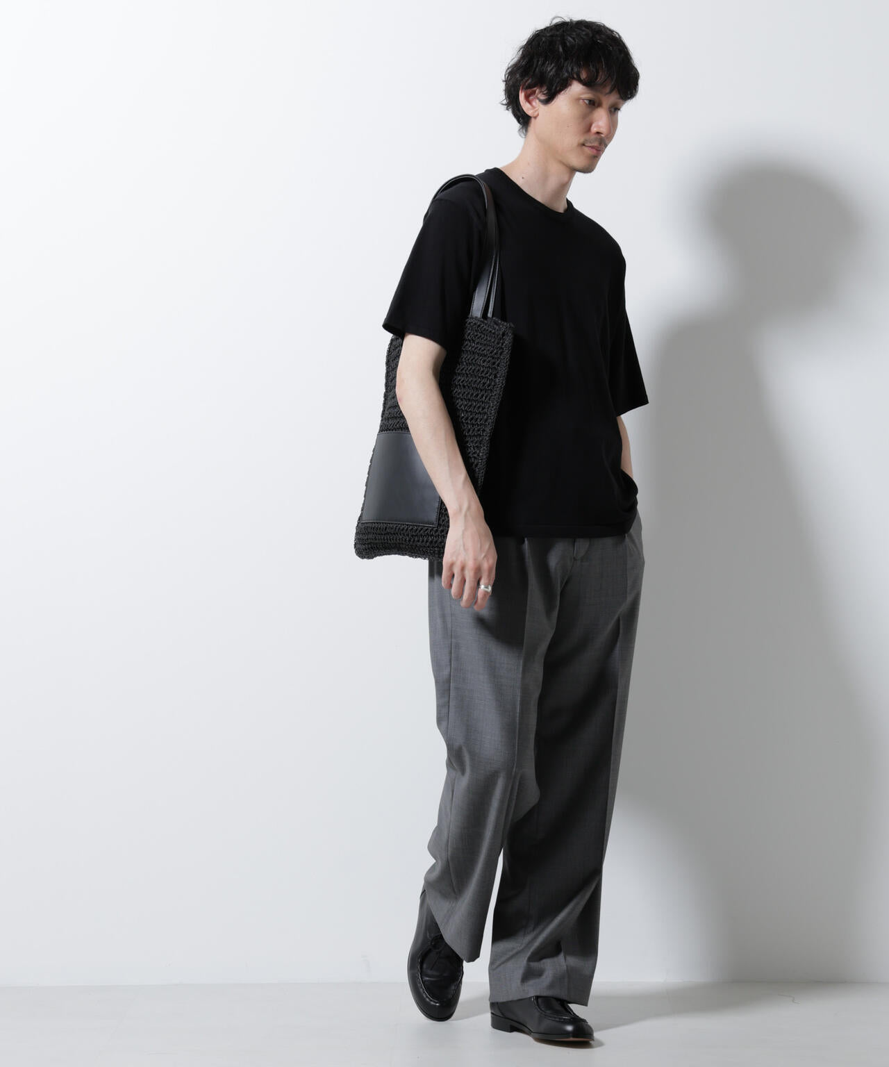 シルキータッチニットTシャツ 半袖 6725222204