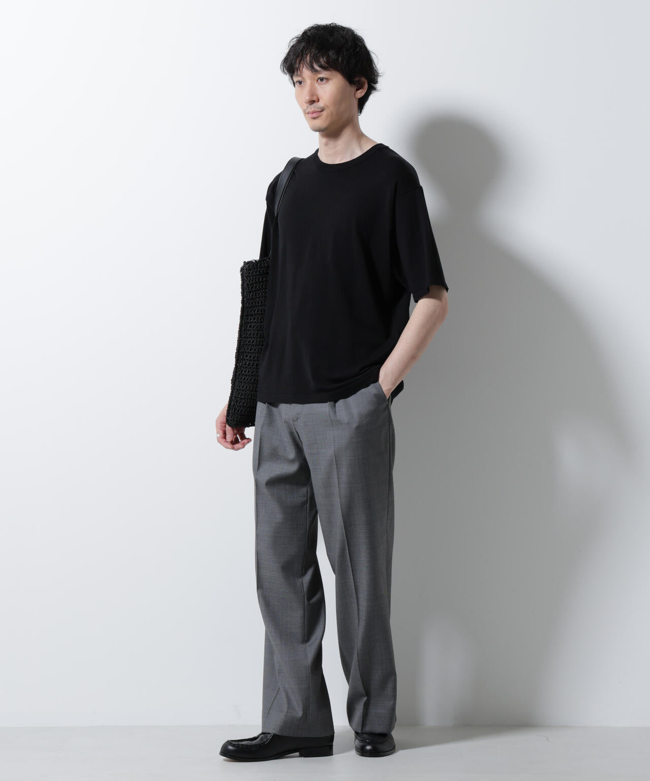 シルキータッチニットTシャツ 半袖 6725222204