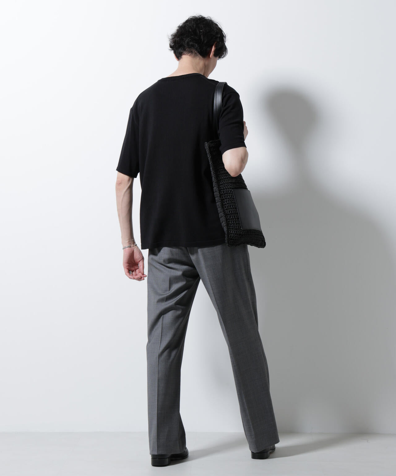 シルキータッチニットTシャツ 半袖 6725222204