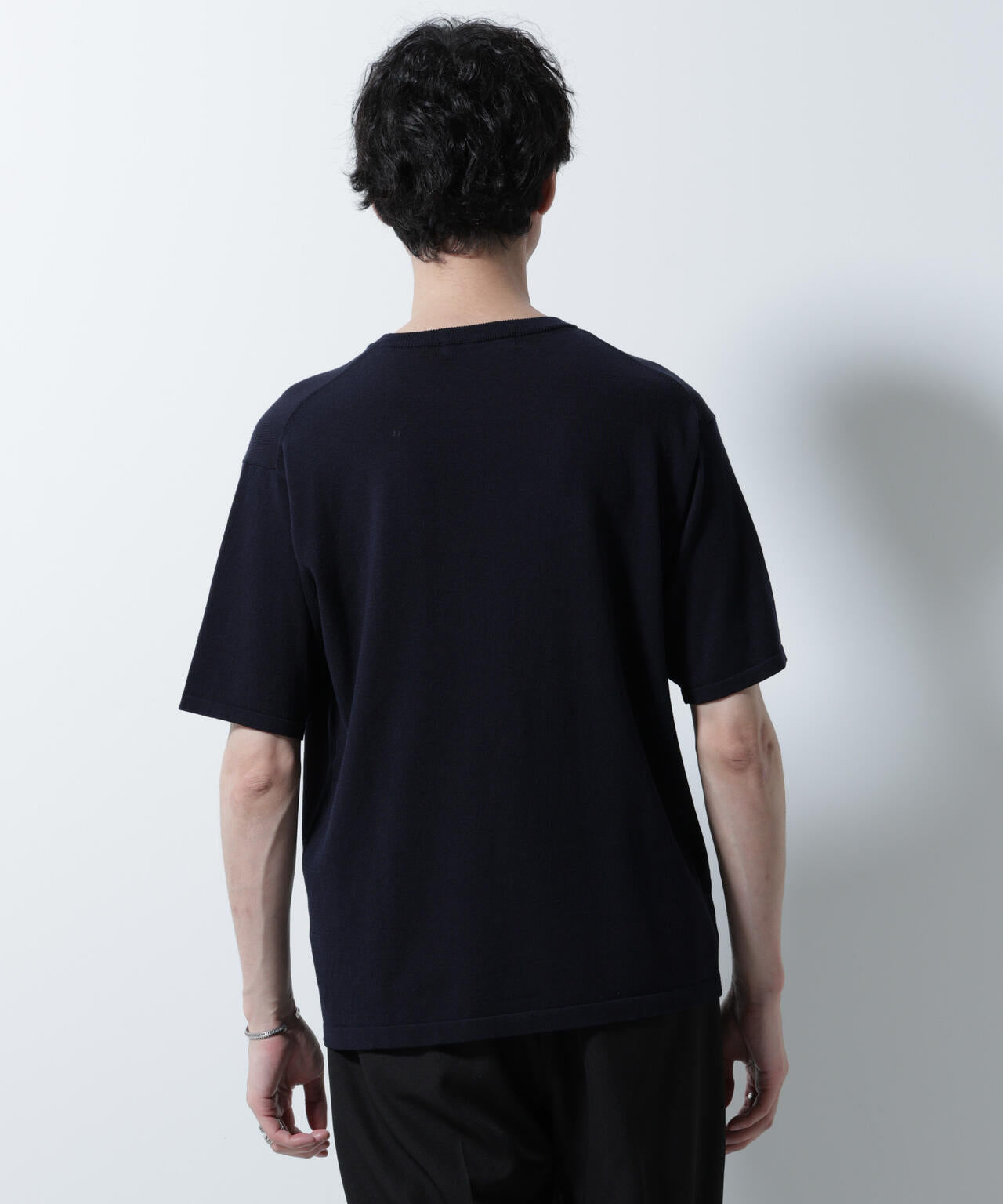 シルキータッチニットTシャツ 半袖 6725222204