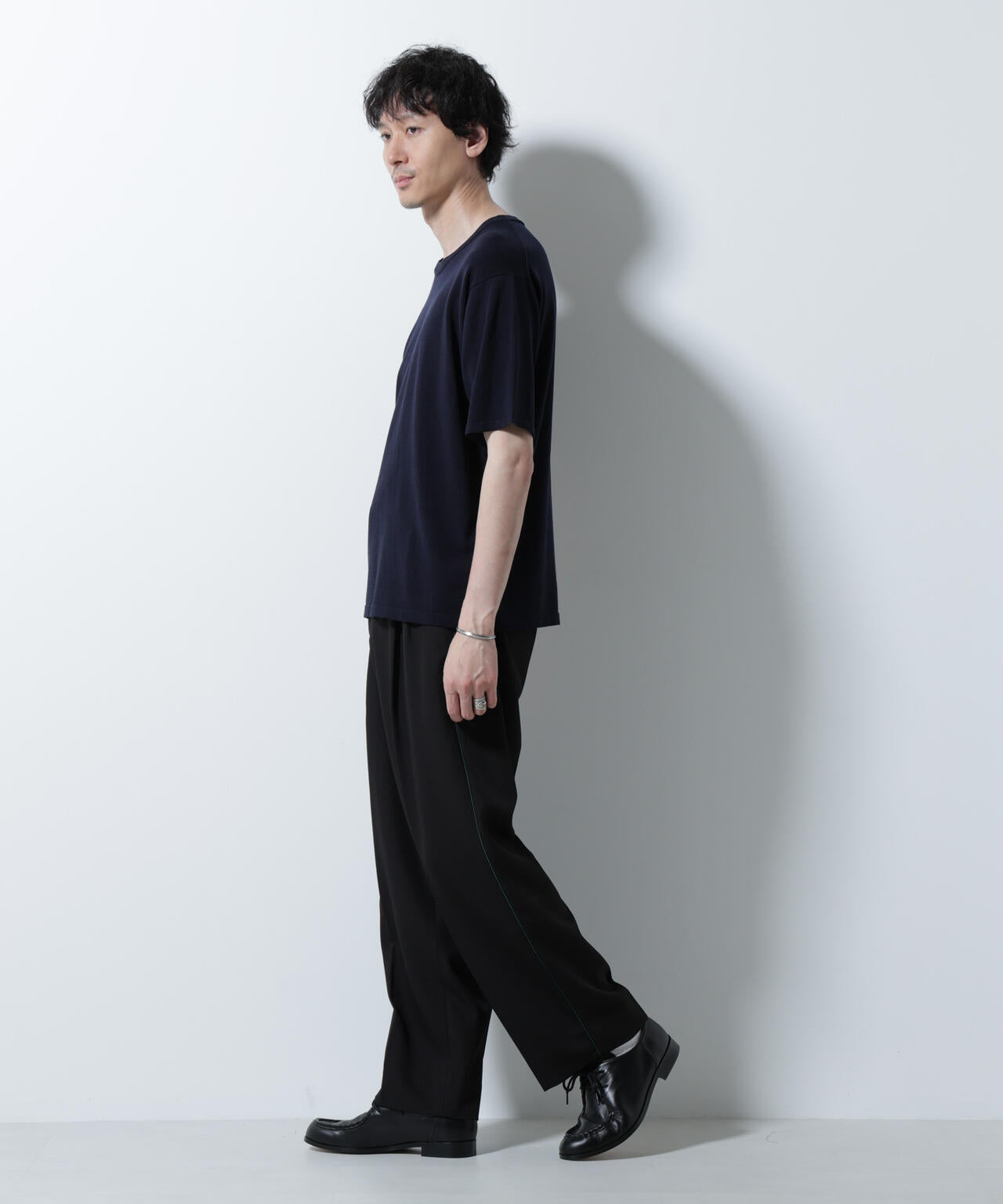 シルキータッチニットTシャツ 半袖 6725222204