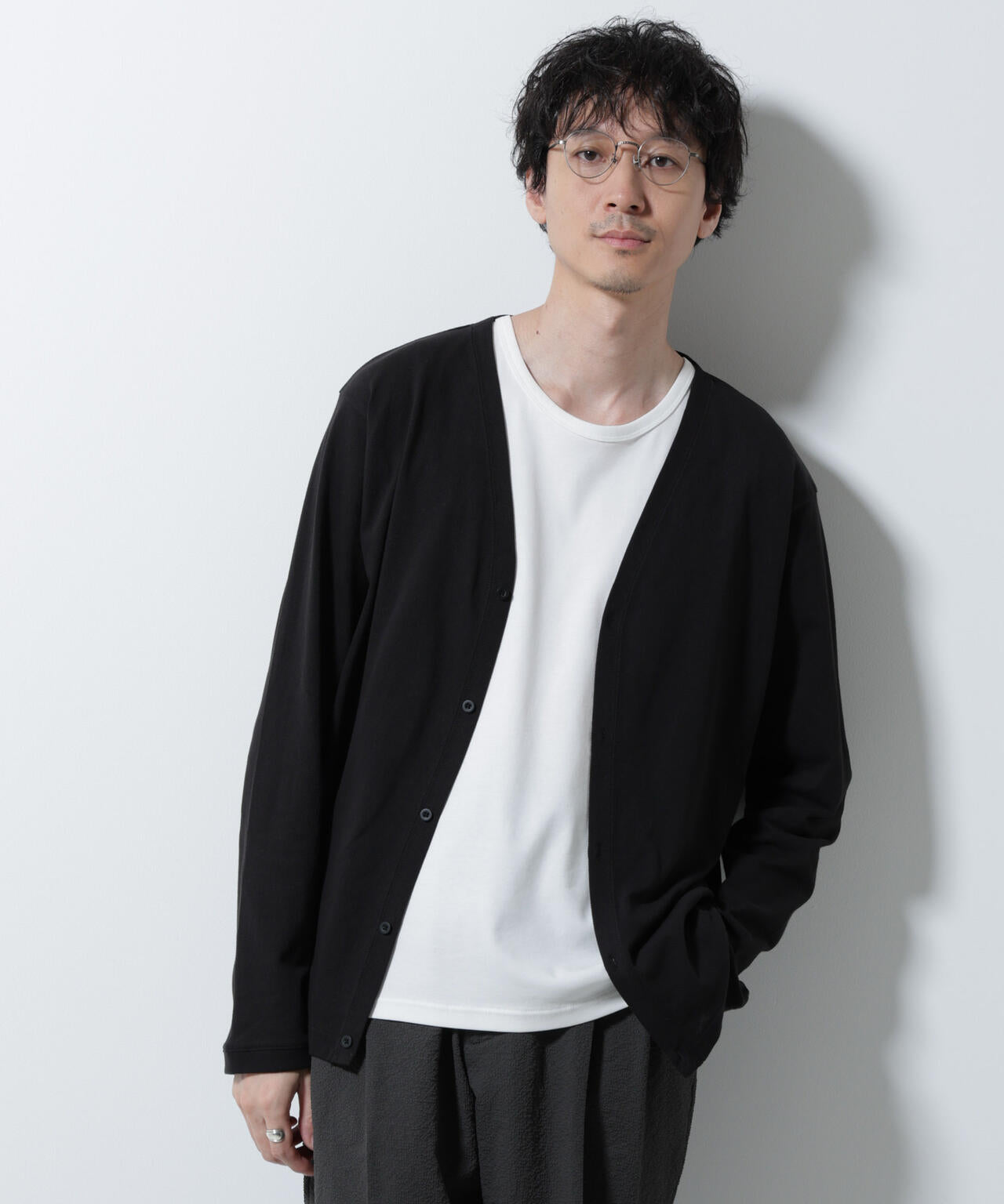 エアパッセージ ジャージーカーディガン 6725223205