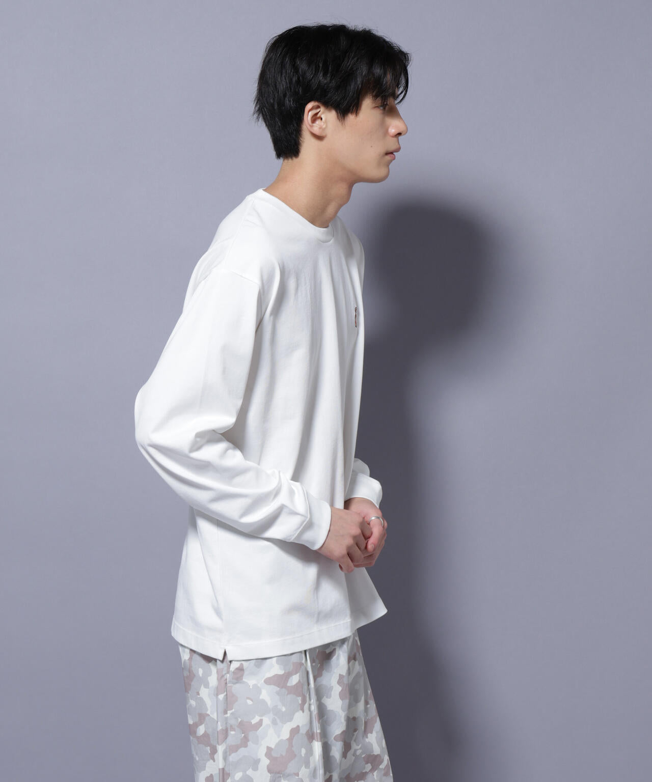 ナノベア Tシャツ 長袖 working 6725223216