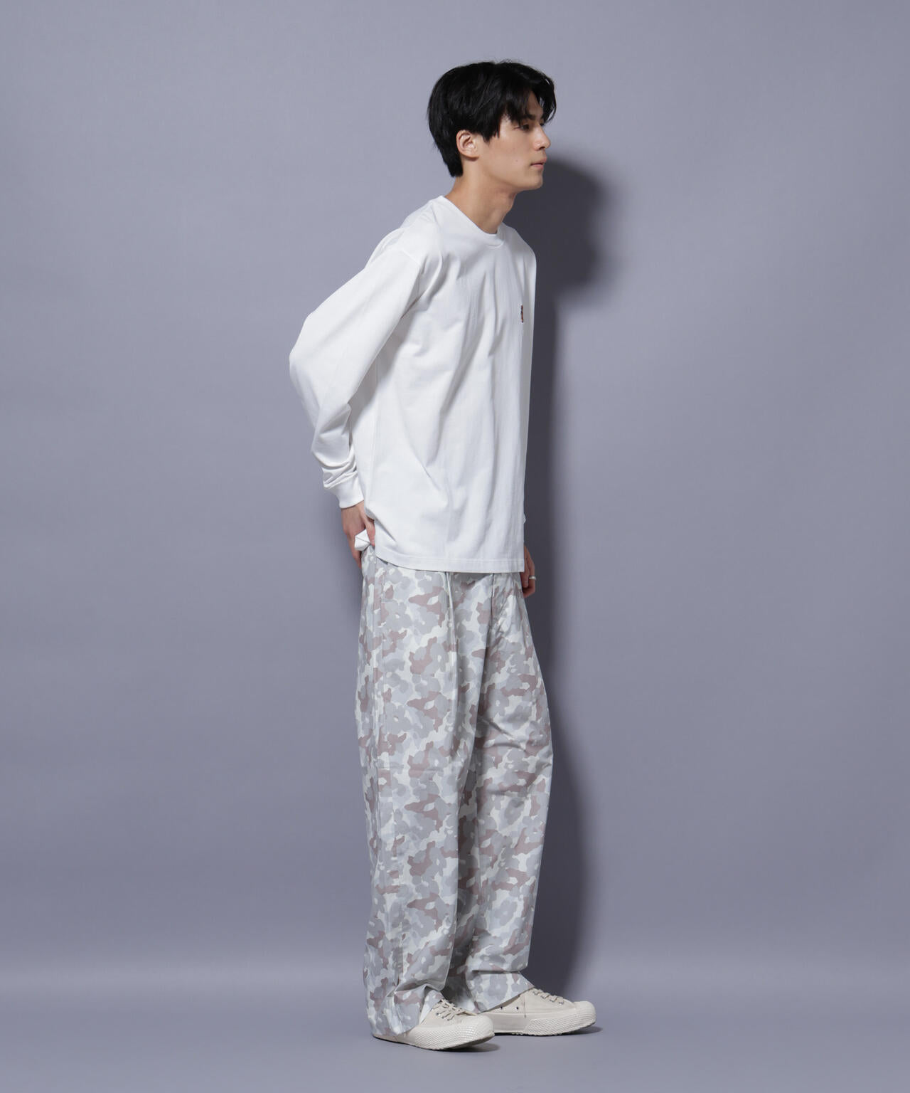 ナノベア Tシャツ 長袖 working 6725223216