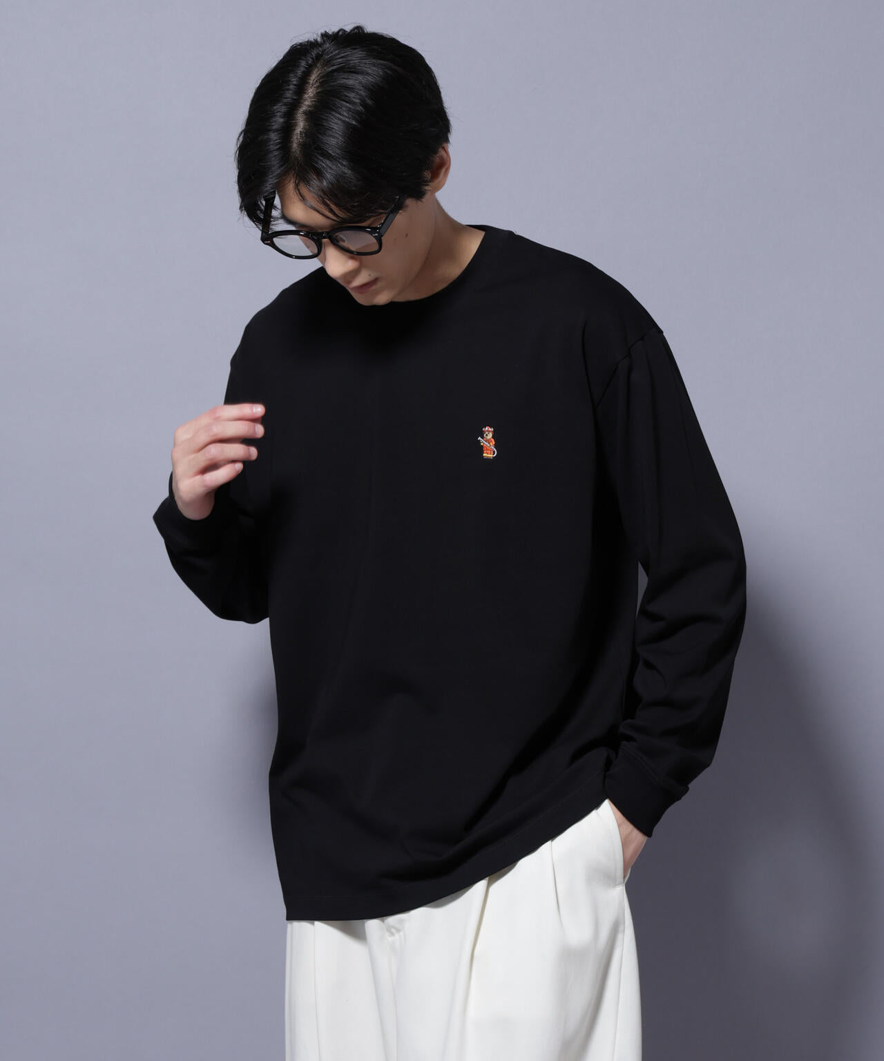 ナノベア Tシャツ 長袖 working 6725223216