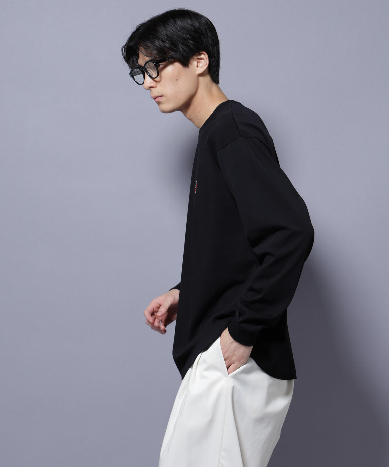 ナノベア Tシャツ 長袖 working 6725223216